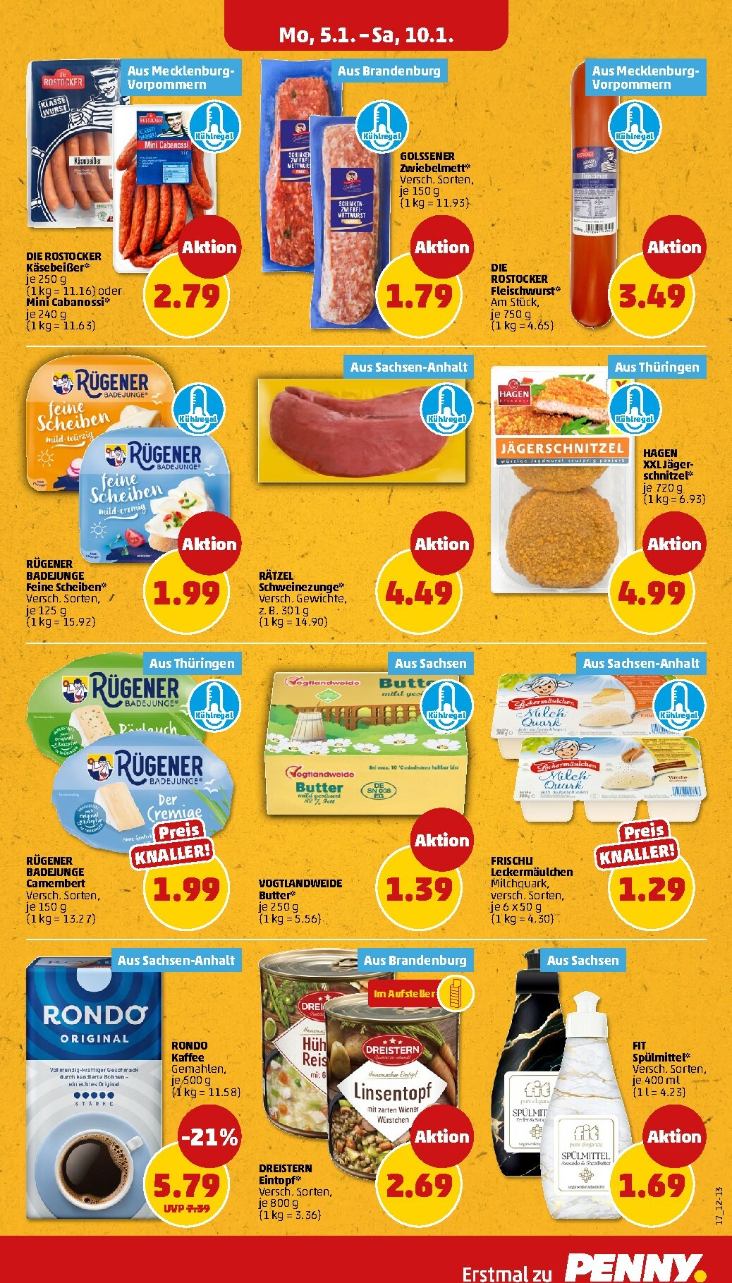 penny - PENNY-Prospekt gültig vom 05.01. bis 10.01. - page: 17