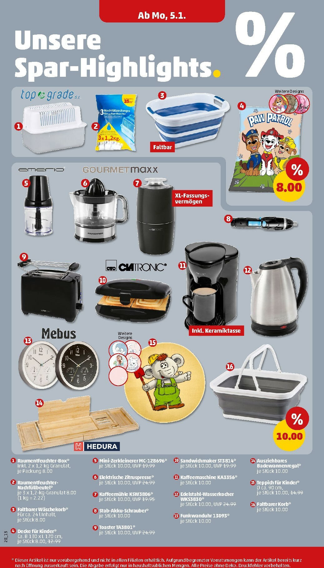 penny - PENNY-Prospekt gültig vom 05.01. bis 10.01. - page: 28