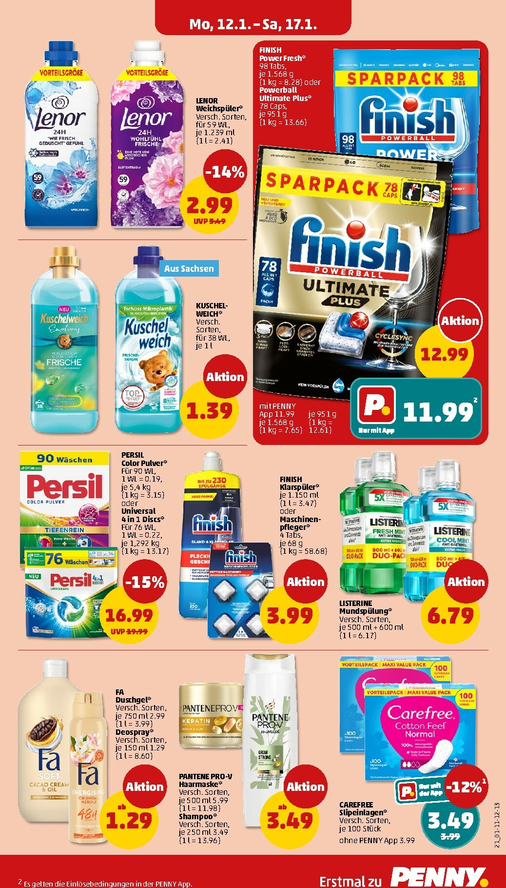 penny - PENNY-Prospekt gültig vom 12.01. bis 17.01. - page: 23