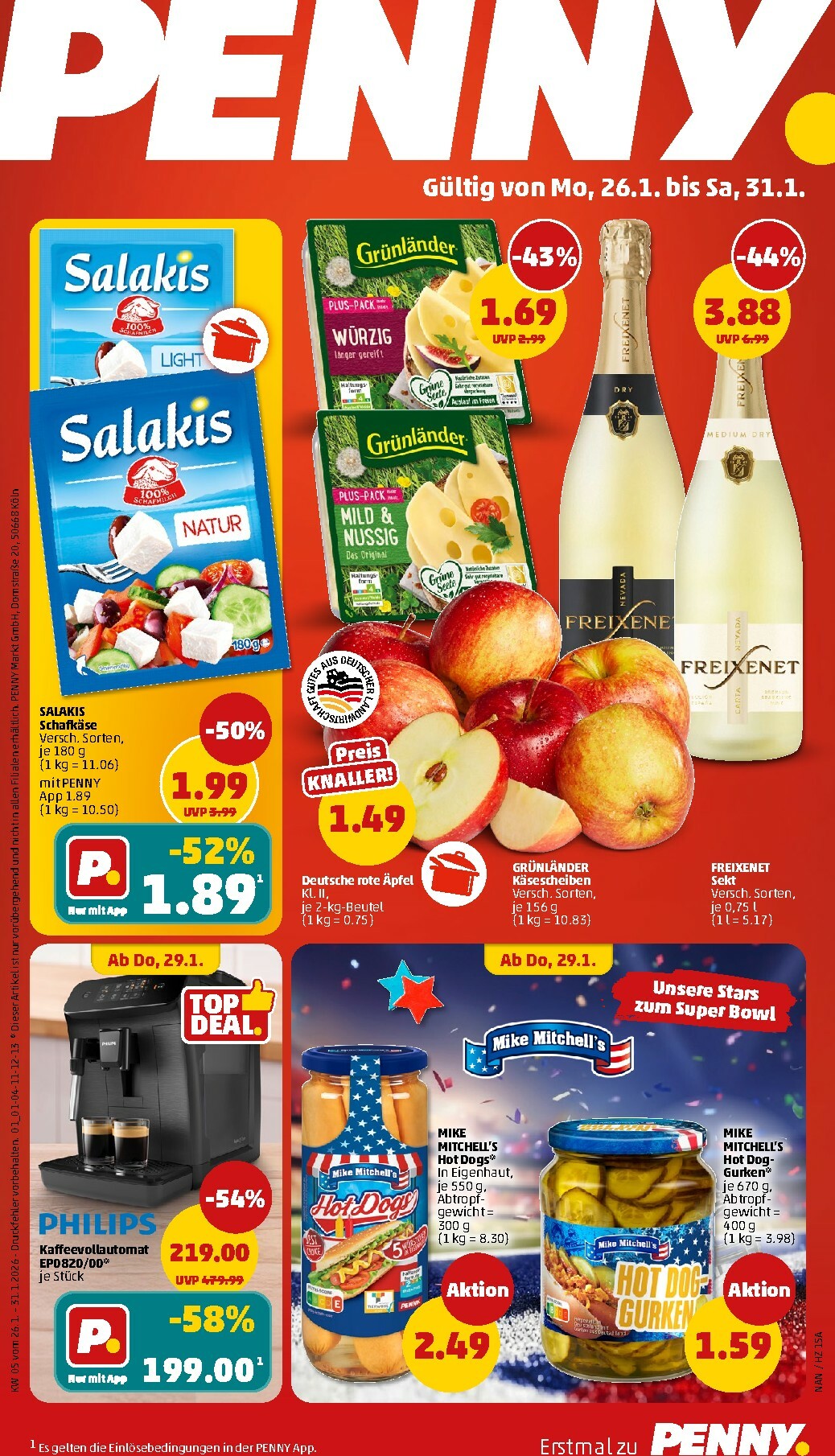 penny - PENNY-Prospekt gültig vom 26.01. bis 31.01. - page: 1