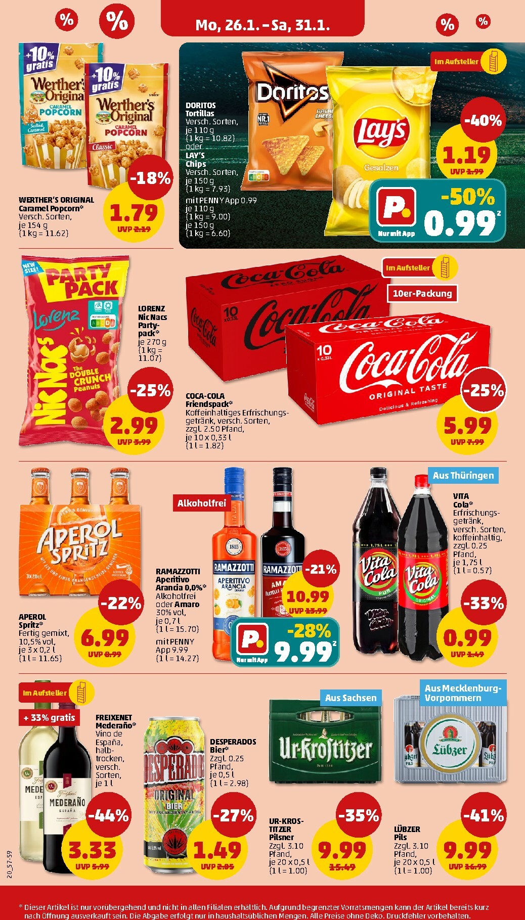 penny - PENNY-Prospekt gültig vom 26.01. bis 31.01. - page: 22