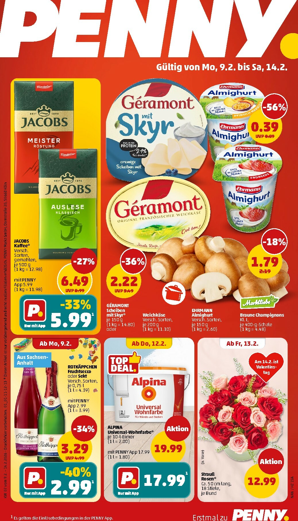 penny - PENNY-Prospekt gültig vom 09.02.2026 bis 14.02.2026