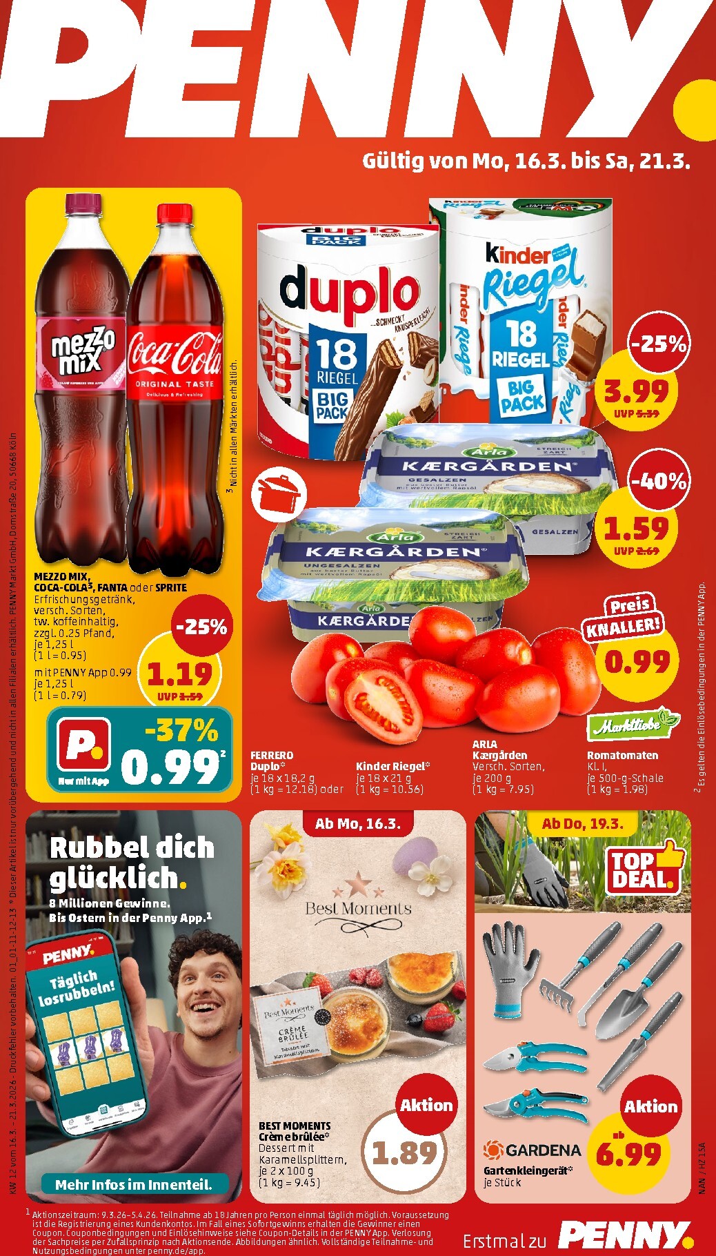 penny - PENNY-Prospekt gültig vom 16.03.2026 bis 21.03.2026 - page: 1