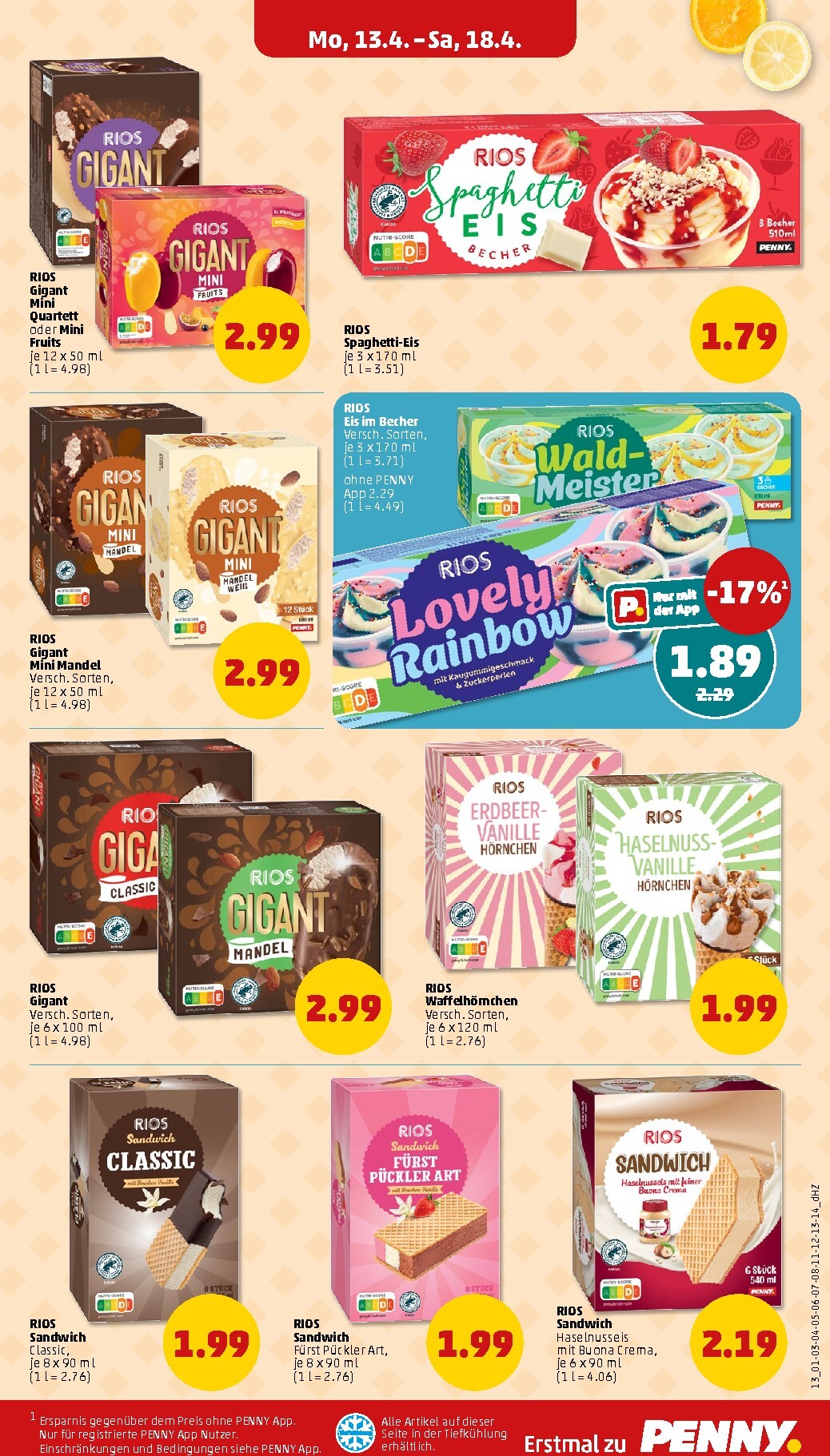 penny - PENNY Prospekt nächste Woche – von Montag 13.04.2026 bis Samstag 18.04.2026 - page: 17