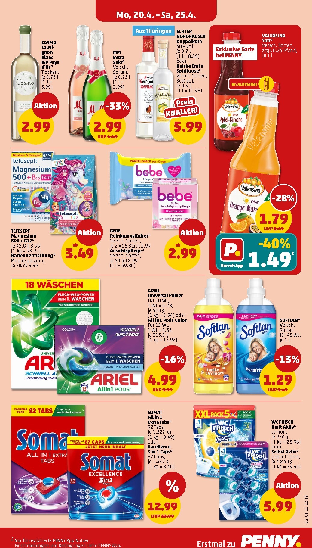 penny - PENNY Prospekt nächste Woche – von Montag 20.04.2026 bis Samstag 25.04.2026 - page: 21