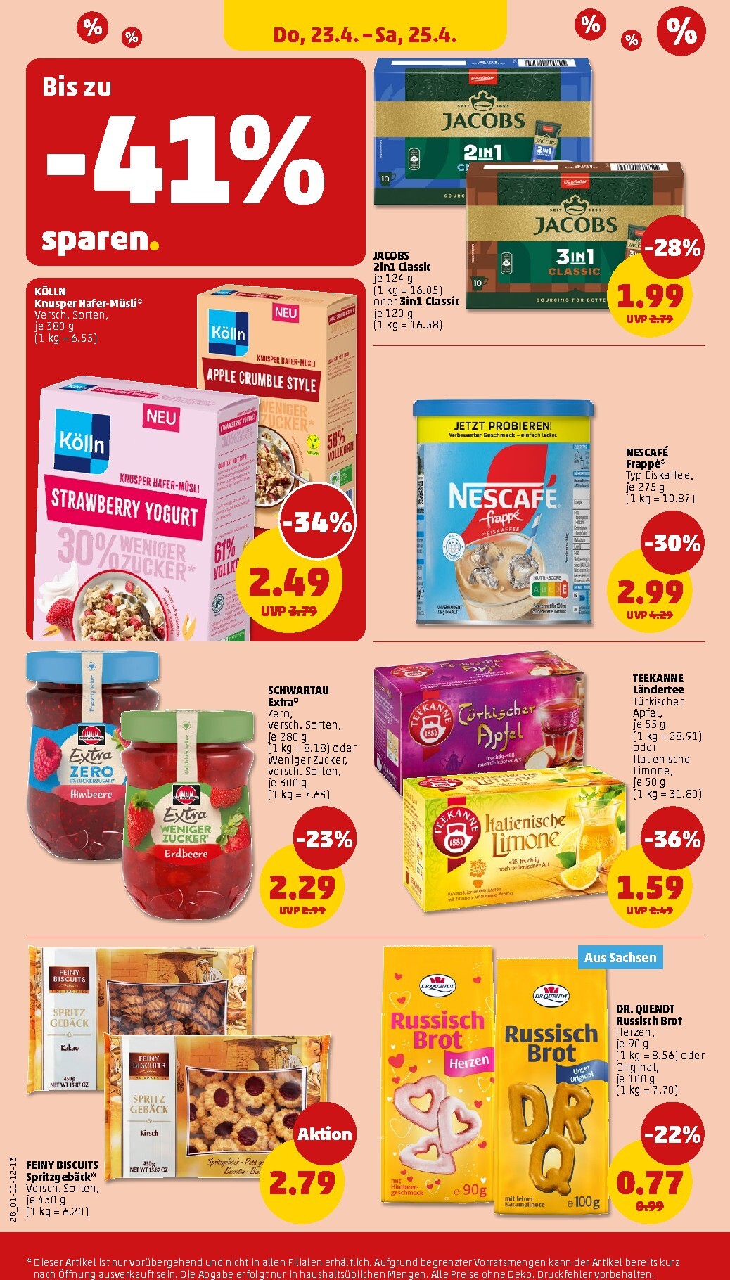 penny - PENNY Prospekt nächste Woche – von Montag 20.04.2026 bis Samstag 25.04.2026 - page: 34