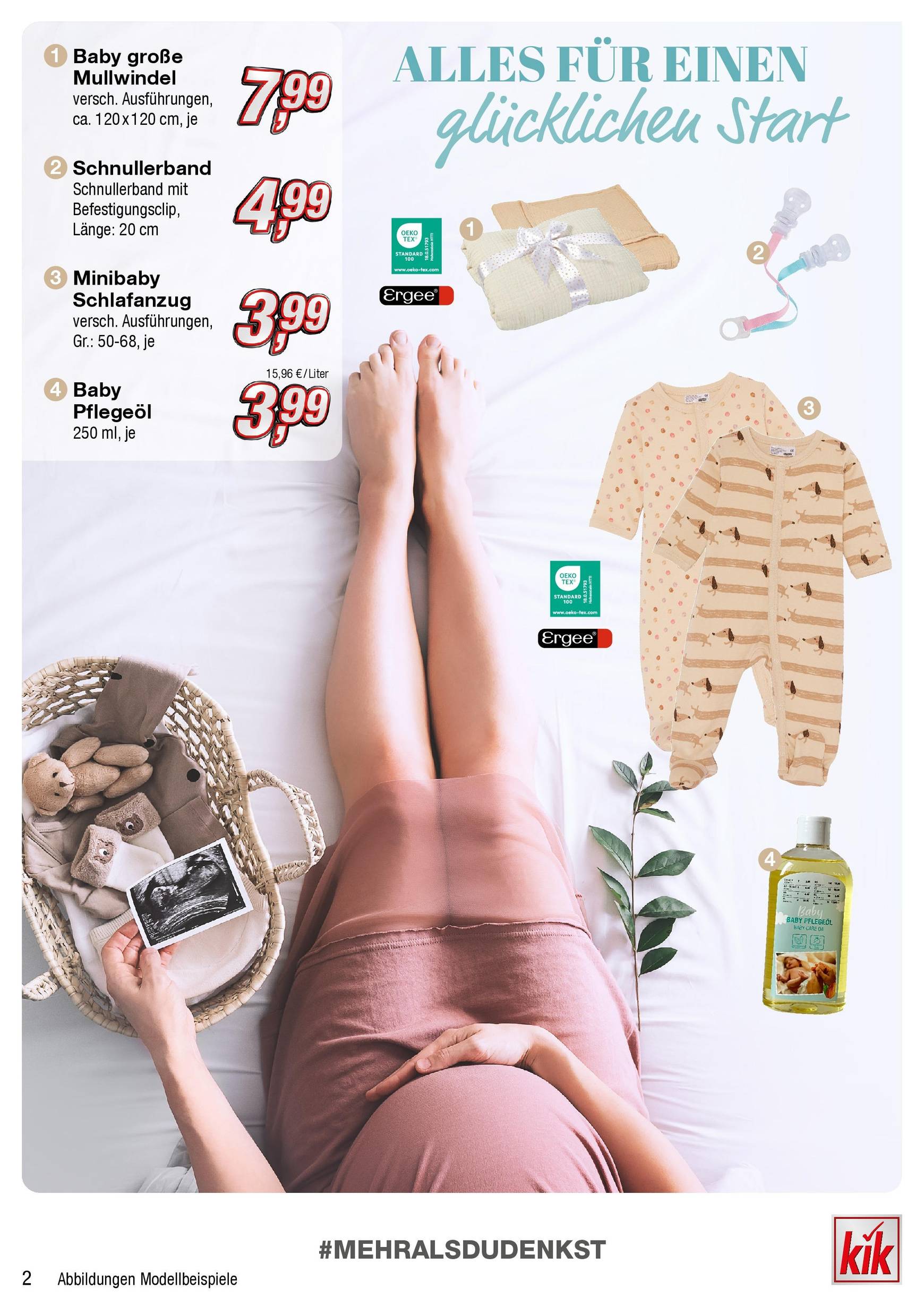 kik - KiK - Kleine Preise, großes Babyglück-Prospekt gültig ab 16.09. - 16.10. - page: 2