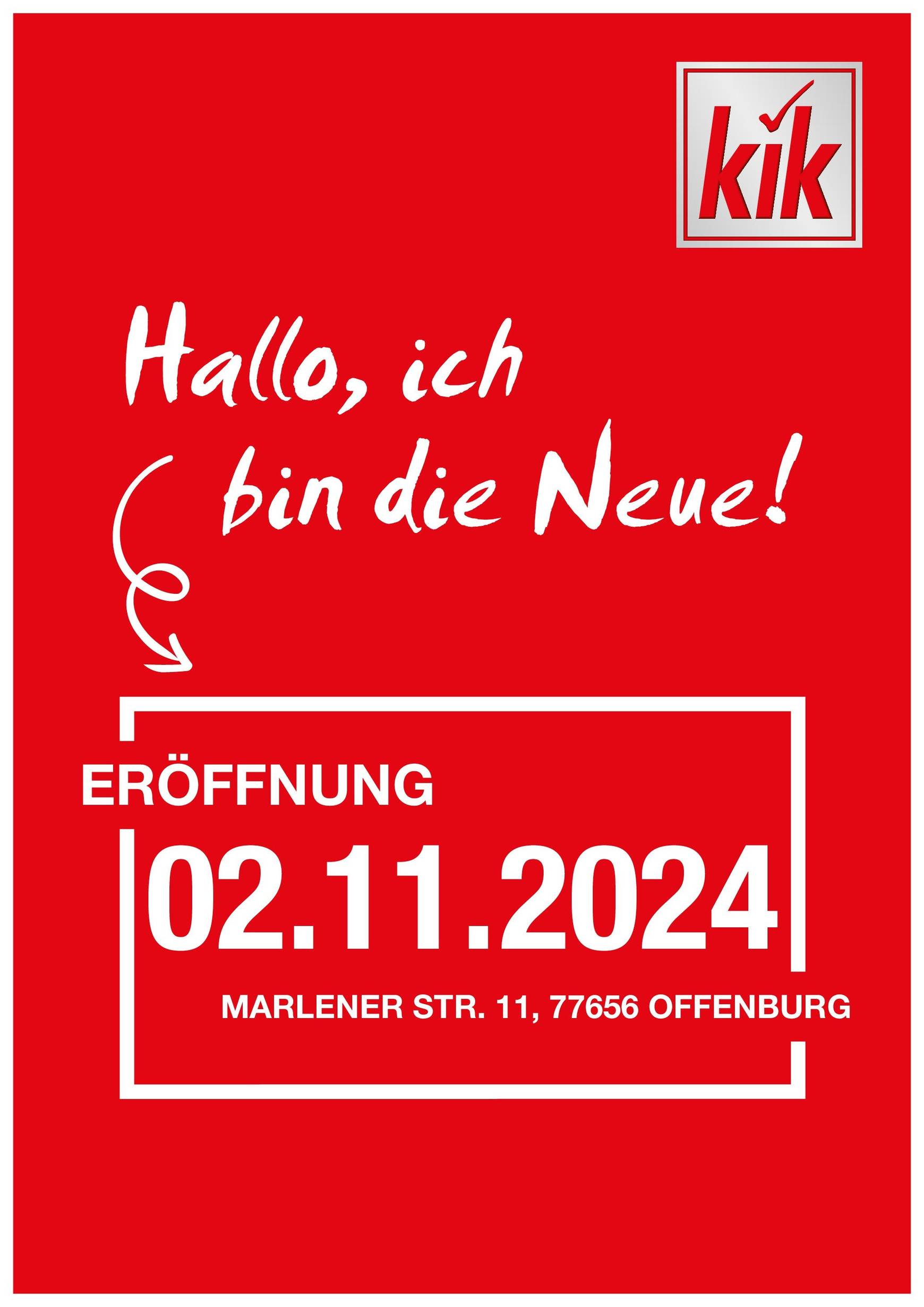 kik - KiK - Neueröffnung in Offenburg-Prospekt gültig von 02.11. bis 02.11.