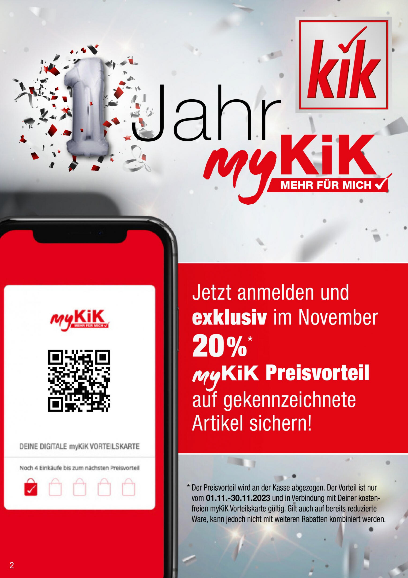 kik - KiK-Prospekt von montag 06.11. - page: 2