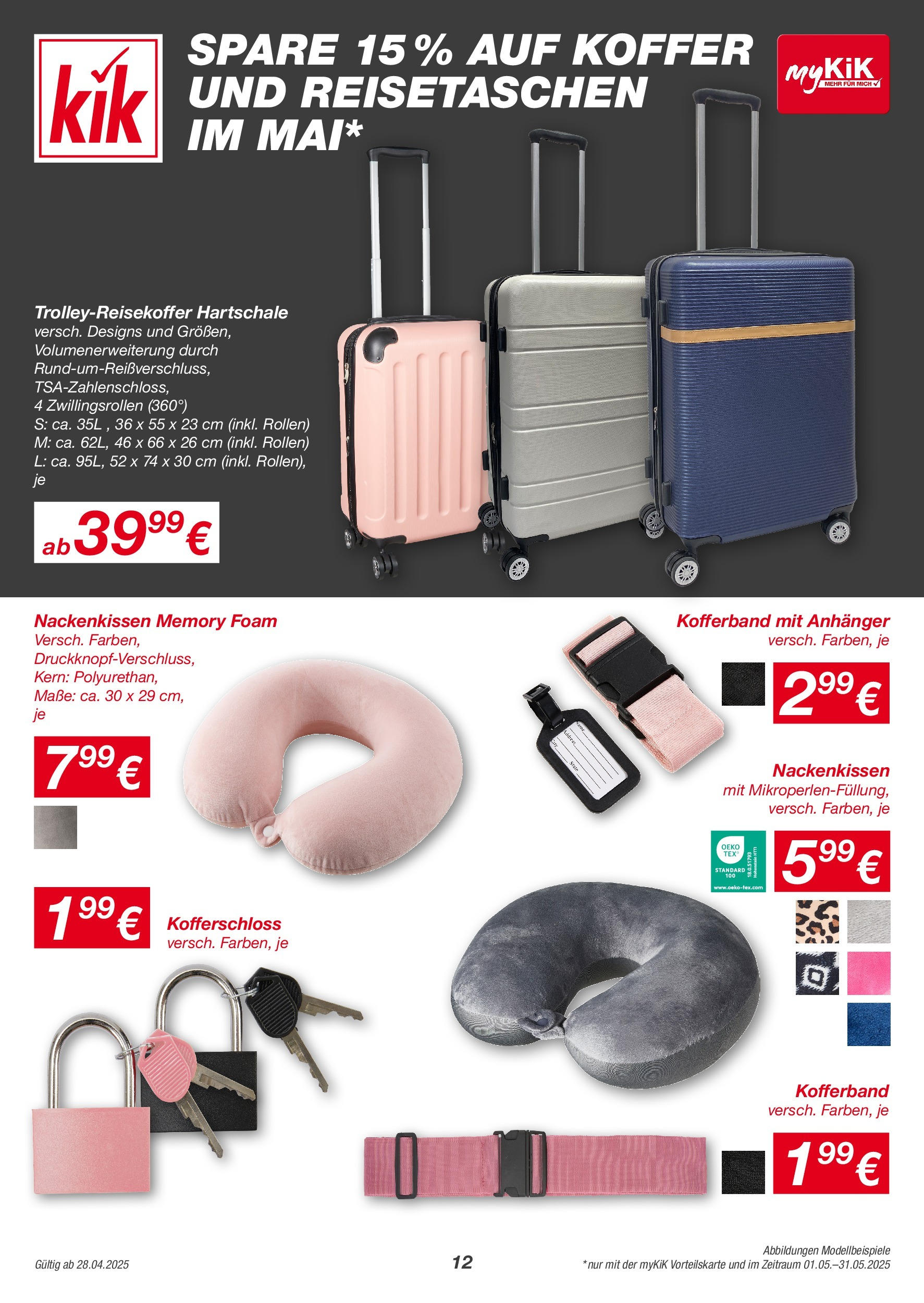 kik - KiK - Sooo viel mehr, endlich Sommer!-Prospekt gültig von 28.04. bis 25.05. - page: 12