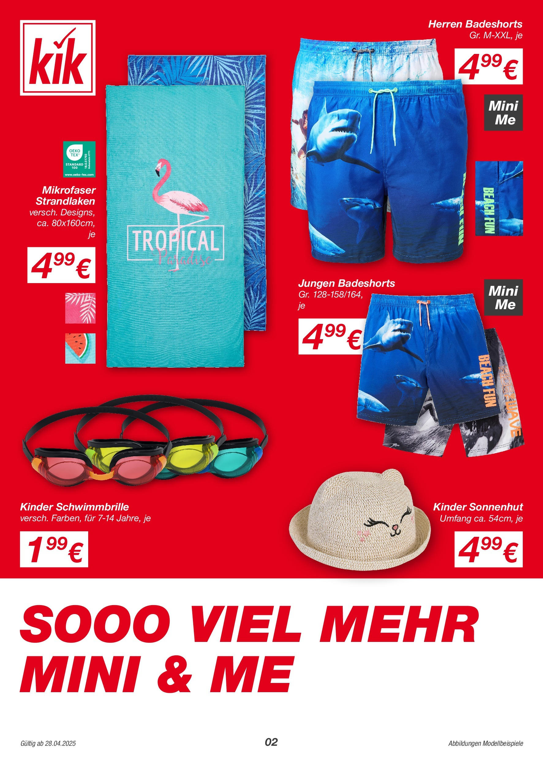 kik - KiK - Sooo viel mehr, endlich Sommer!-Prospekt gültig von 28.04. bis 25.05. - page: 2