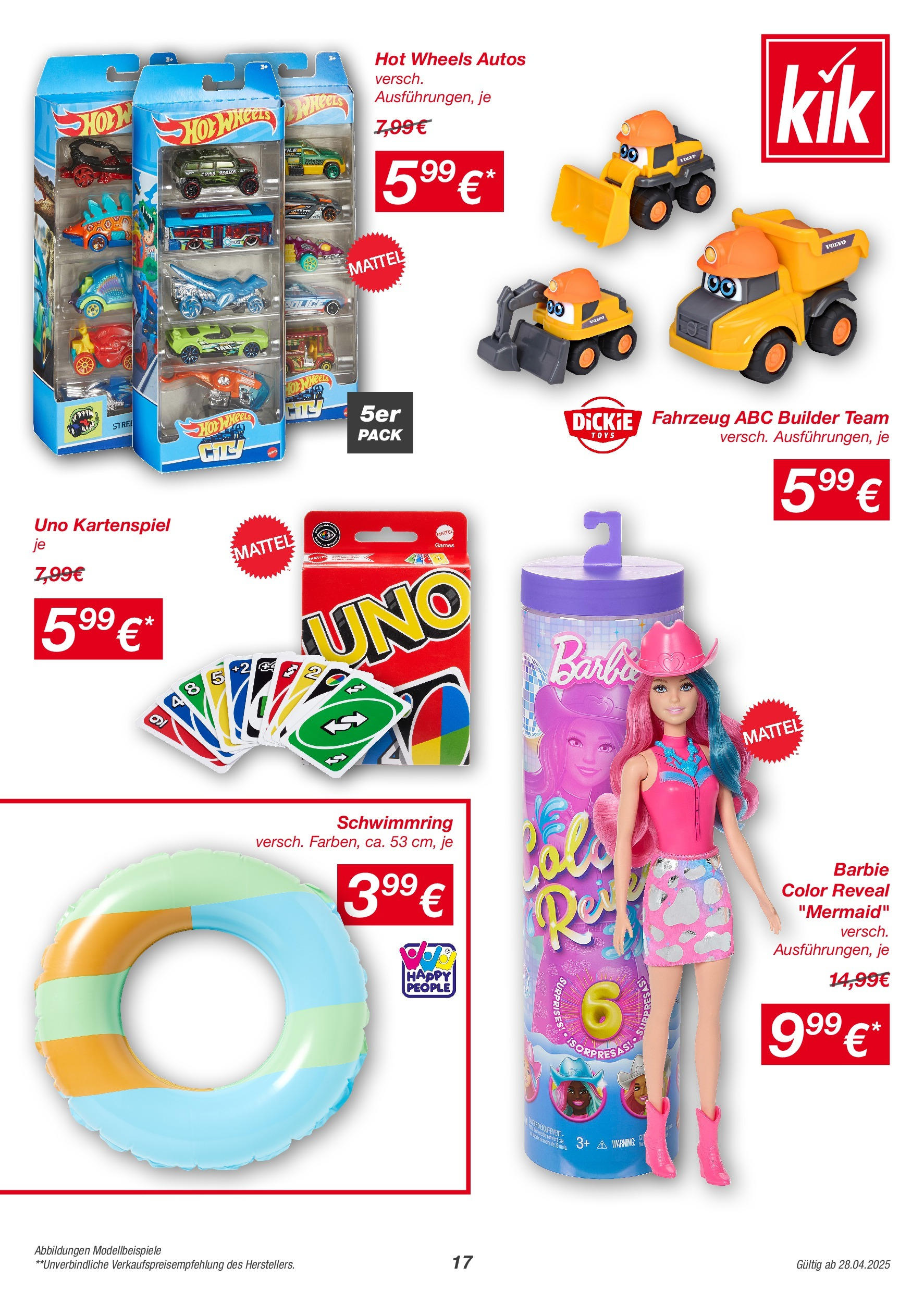 kik - KiK - Sooo viel mehr, endlich Sommer!-Prospekt gültig von 28.04. bis 25.05. - page: 17