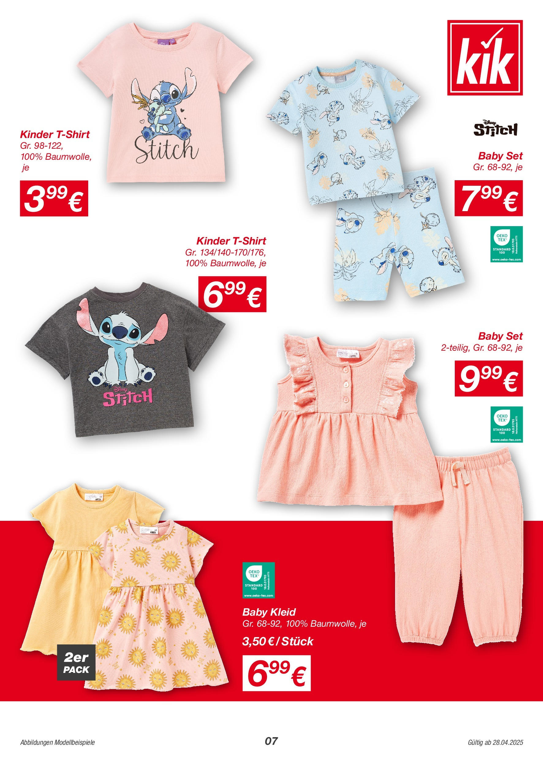 kik - KiK - Sooo viel mehr, endlich Sommer!-Prospekt gültig von 28.04. bis 25.05. - page: 7