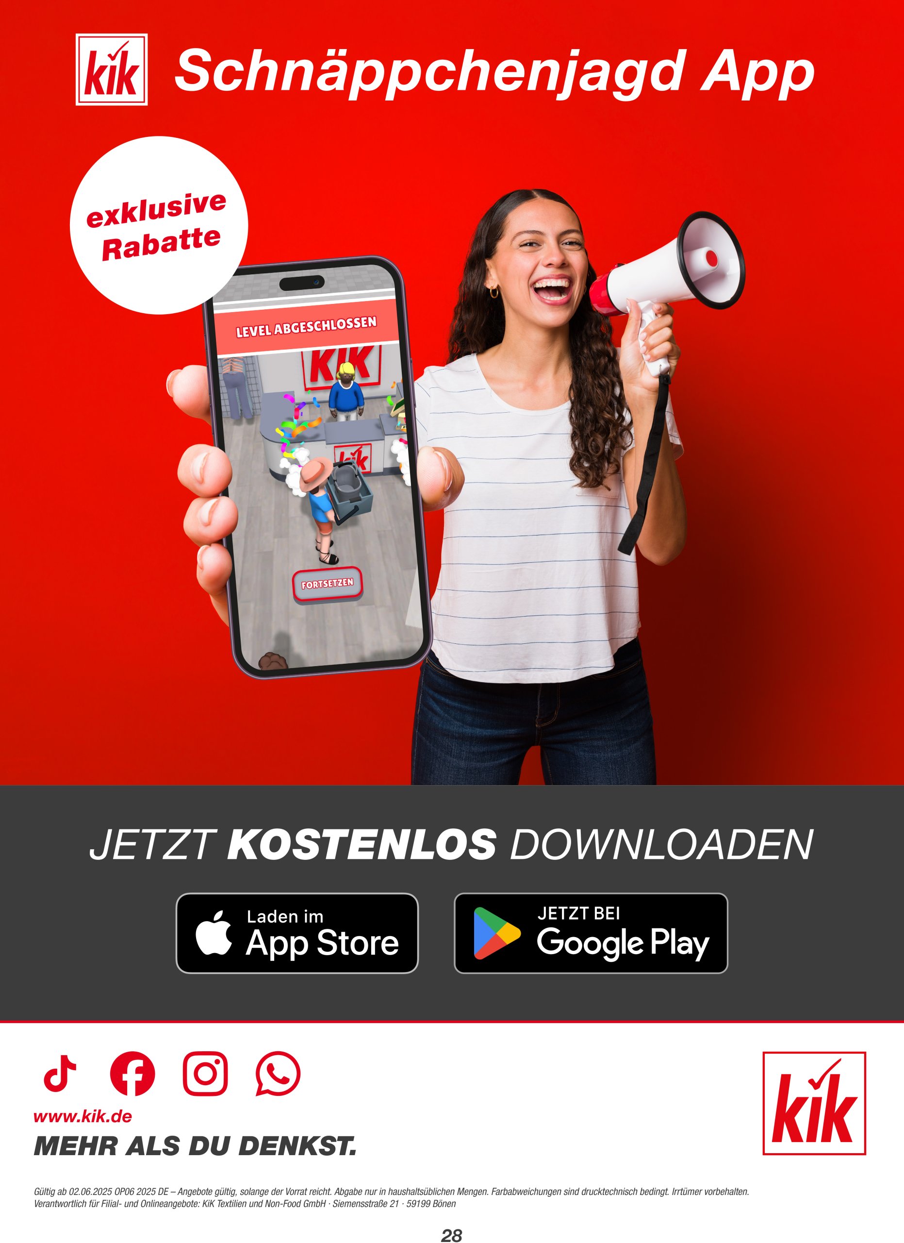 kik - KiK-Prospekt gültig von 02.06. bis 29.06. - page: 28