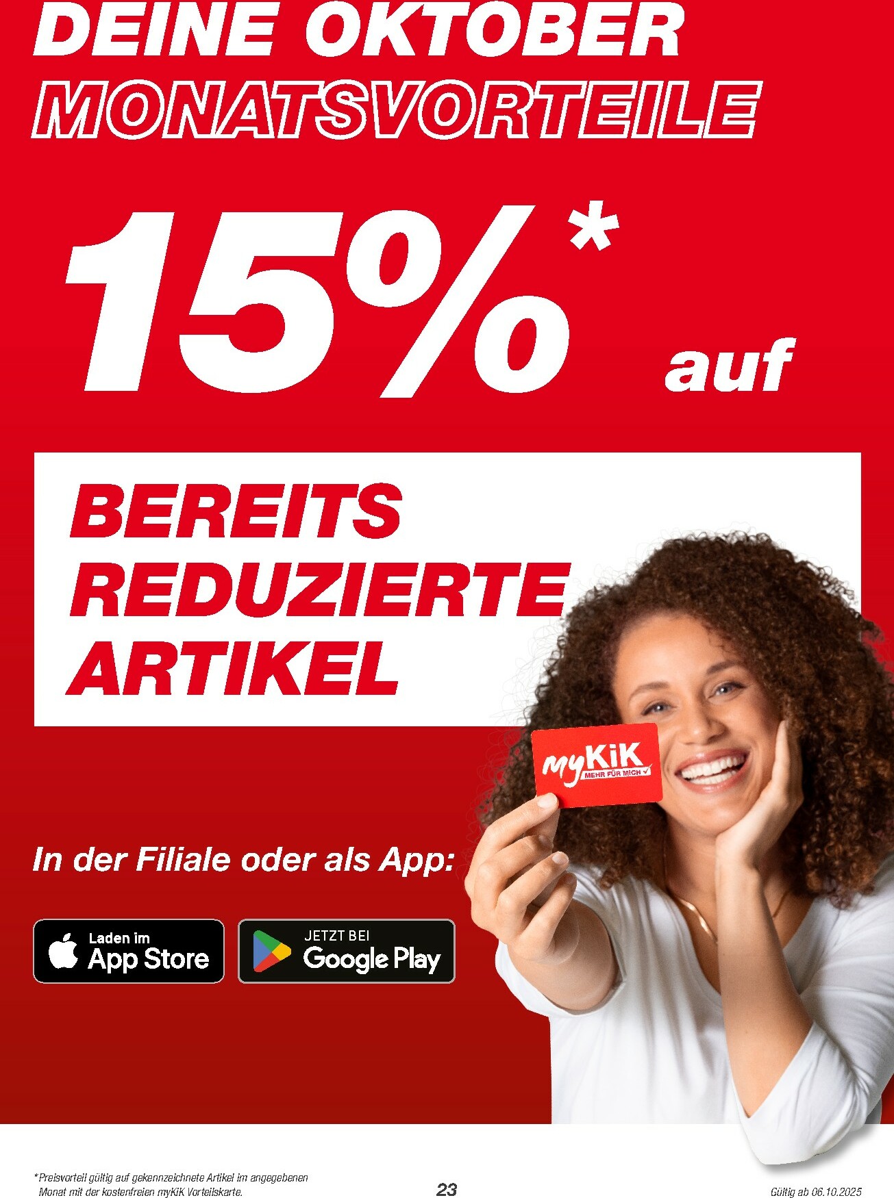 kik - KiK-Prospekt gültig vom 06.10. bis 26.10. - page: 23
