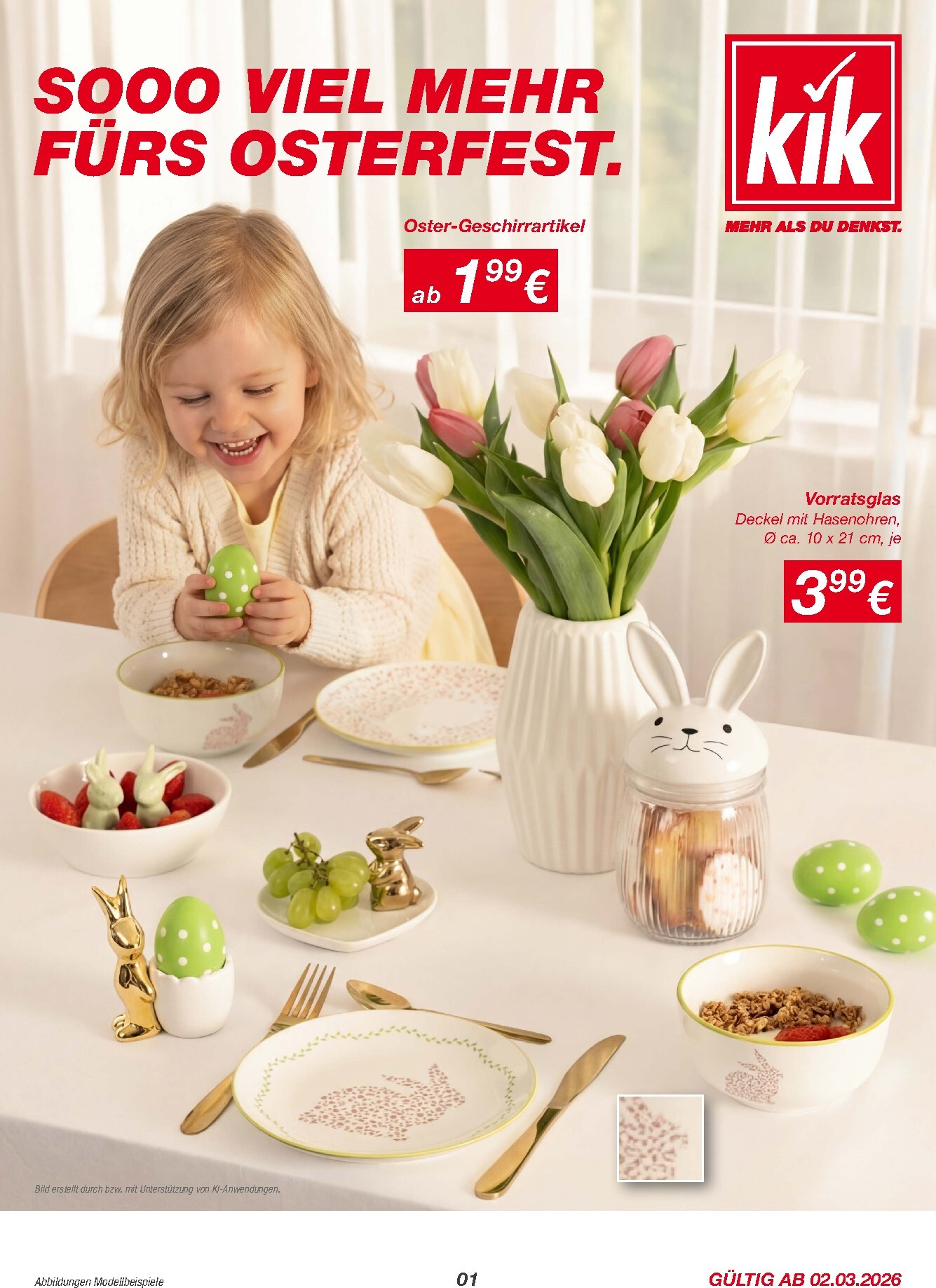 kik - KiK-Prospekt gültig vom 02.03.2026 bis 29.03.2026 - page: 1