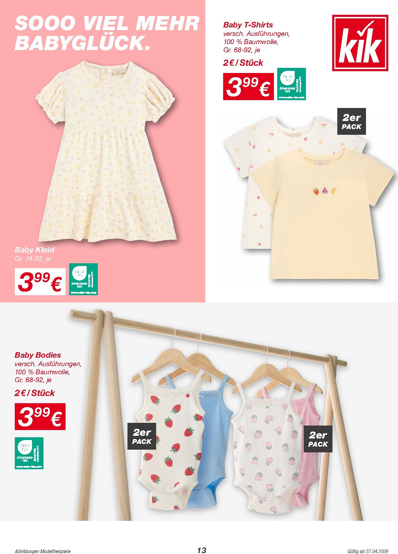kik - KiK Prospekt nächste Woche – von Montag 27.04.2026 bis Sonntag 24.05.2026 - page: 13