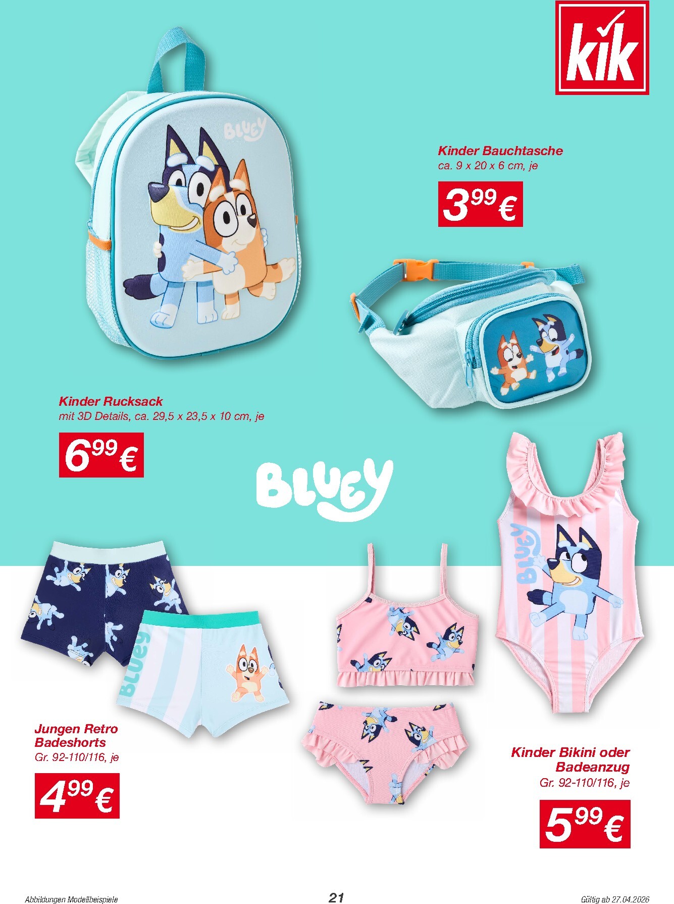 kik - KiK Prospekt nächste Woche – von Montag 27.04.2026 bis Sonntag 24.05.2026 - page: 21