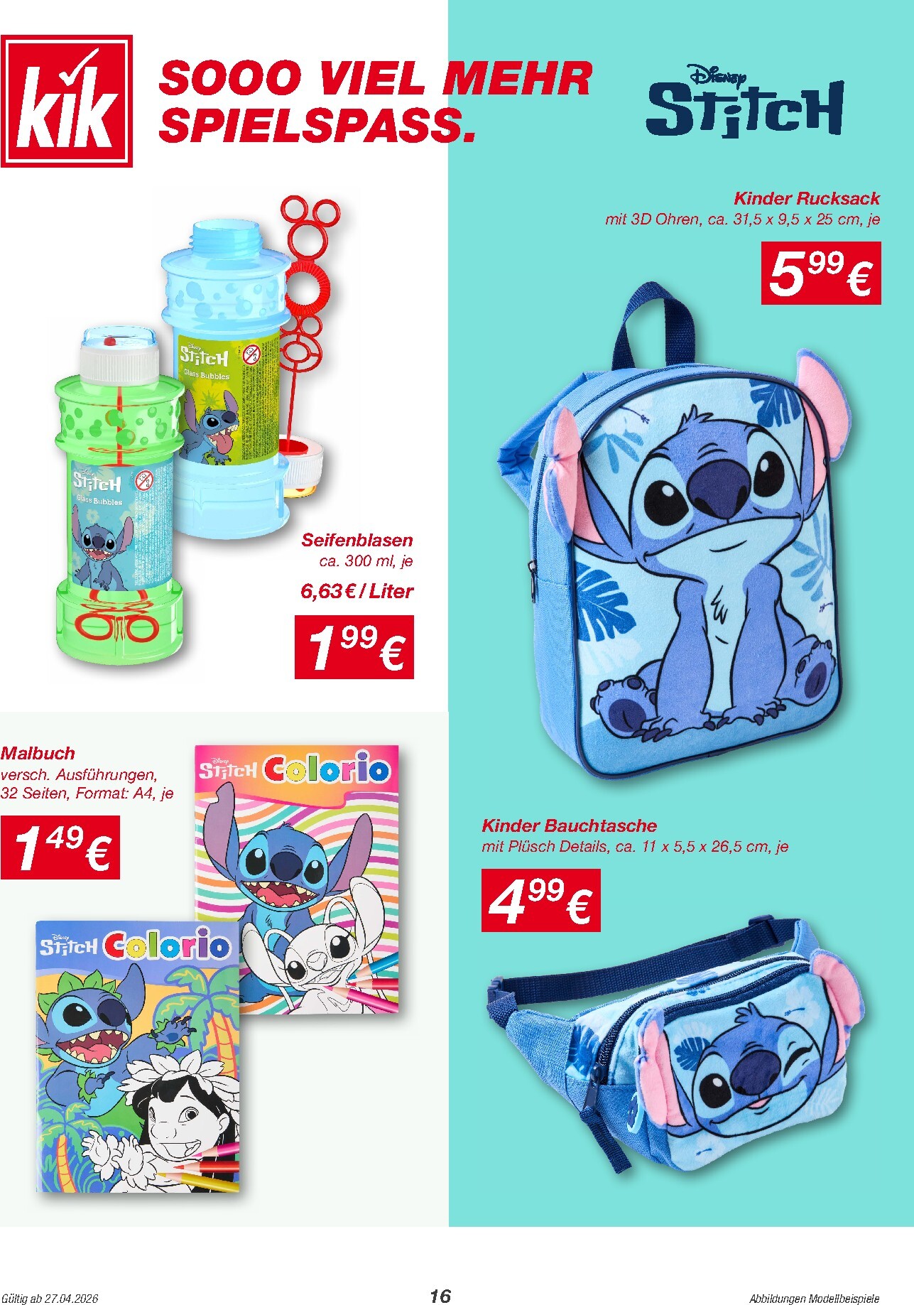 kik - KiK Prospekt nächste Woche – von Montag 27.04.2026 bis Sonntag 24.05.2026 - page: 16
