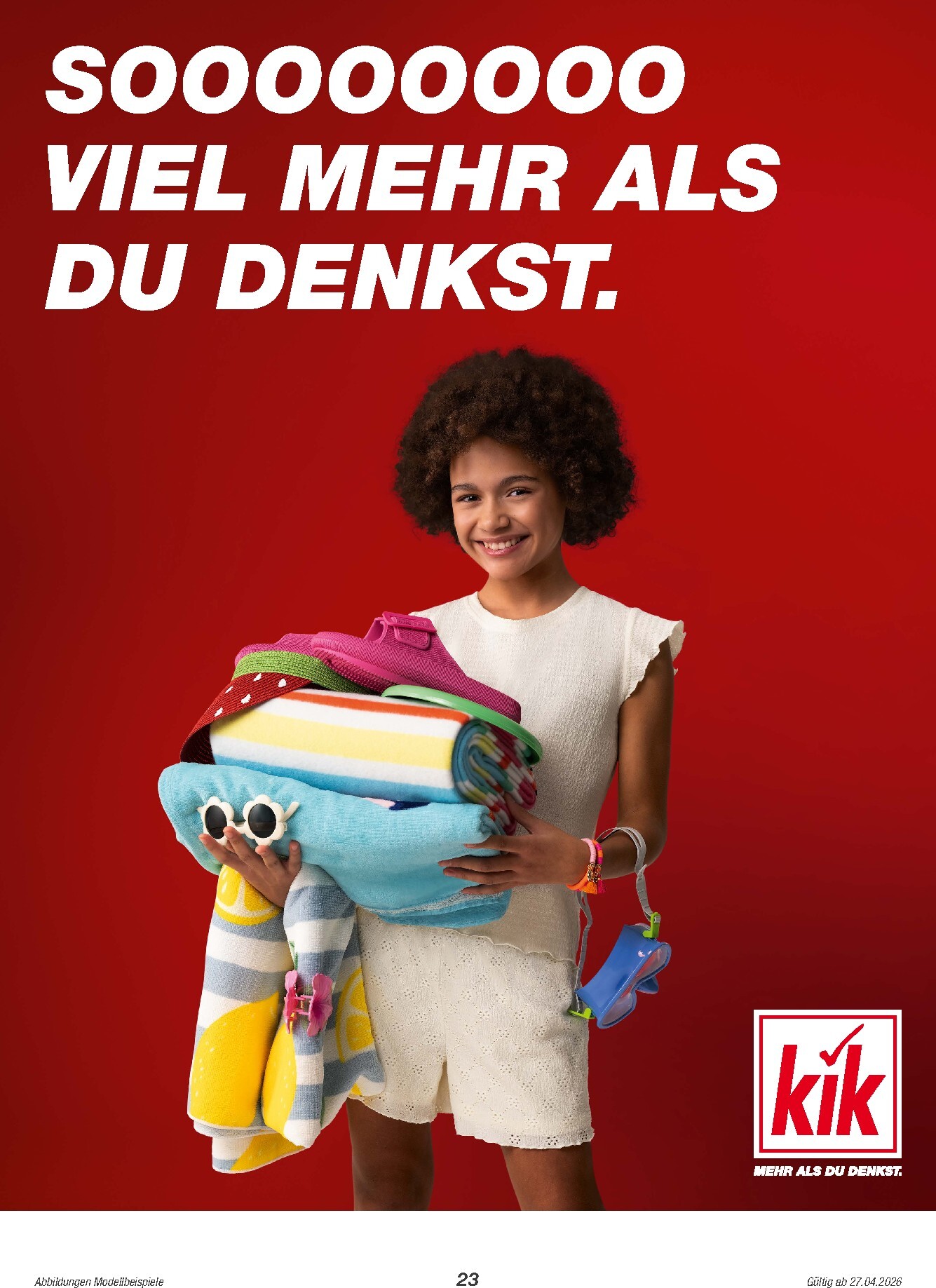 kik - KiK Prospekt nächste Woche – von Montag 27.04.2026 bis Sonntag 24.05.2026 - page: 23