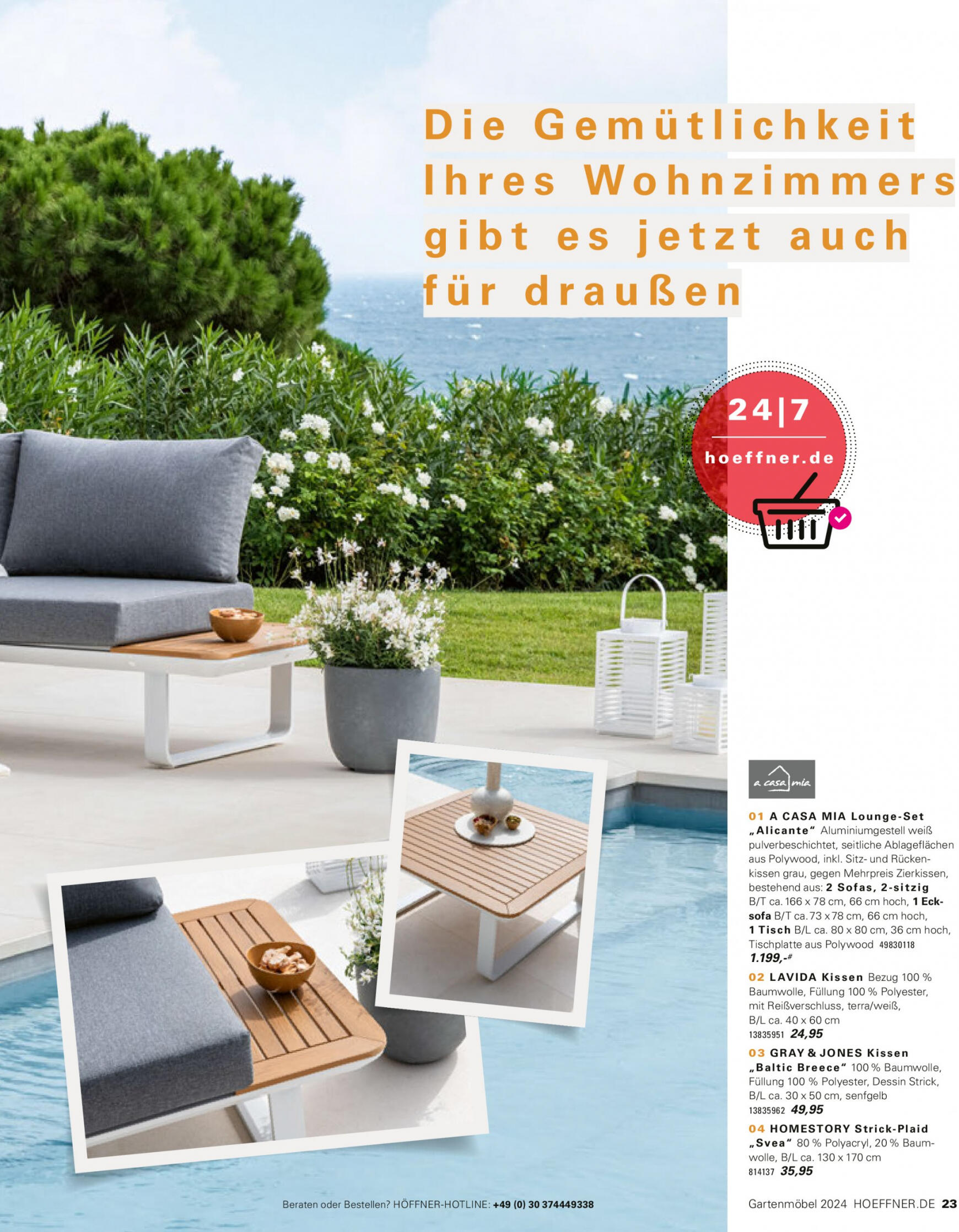 hoffner - Flyer Höffner - Sommerlieblinge aktuell 09.04. - 31.07. - page: 23