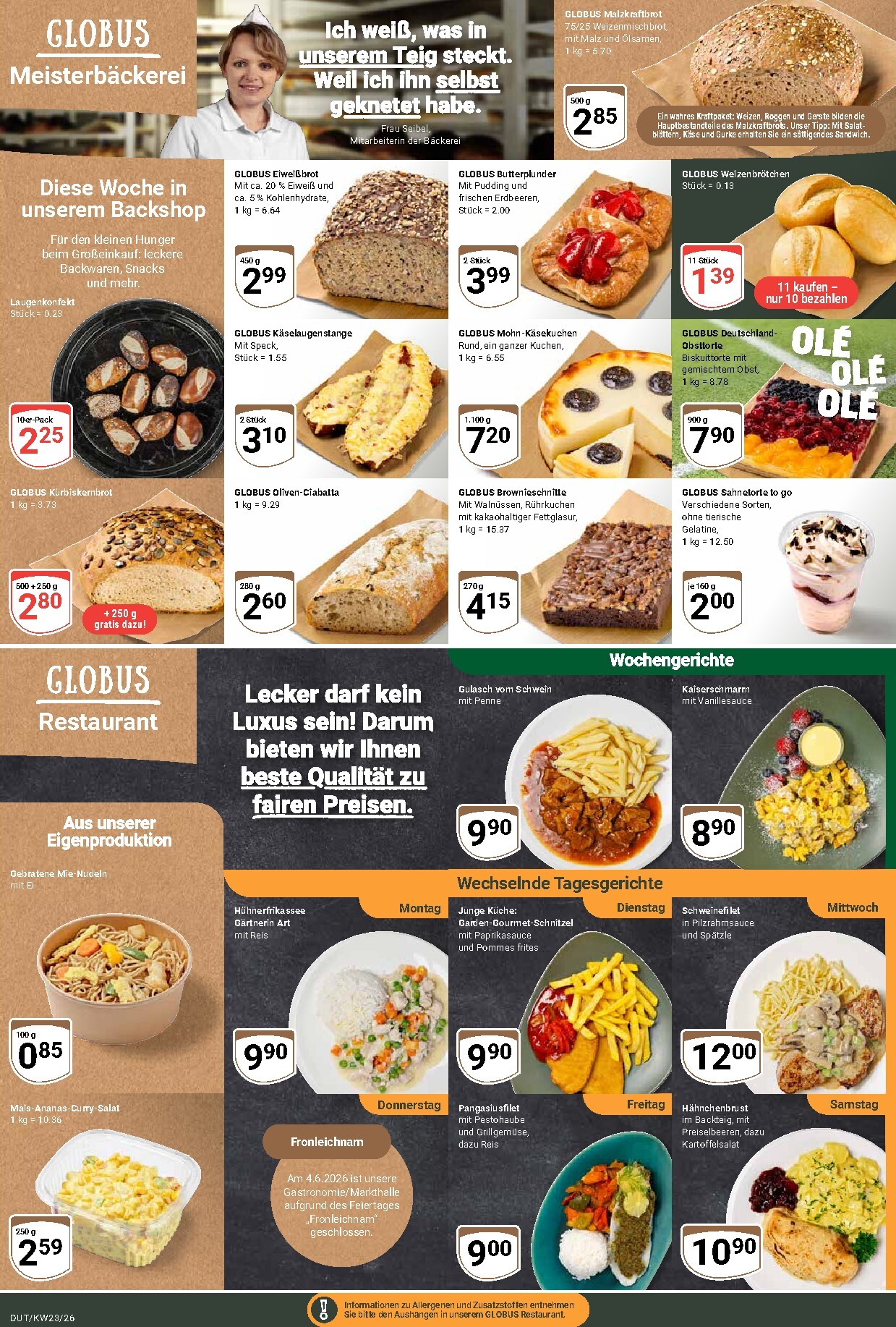 globus - Globus - Dutenhofen Prospekt nächste Woche – von Montag 01.06.2026 bis Samstag 06.06.2026 - page: 10