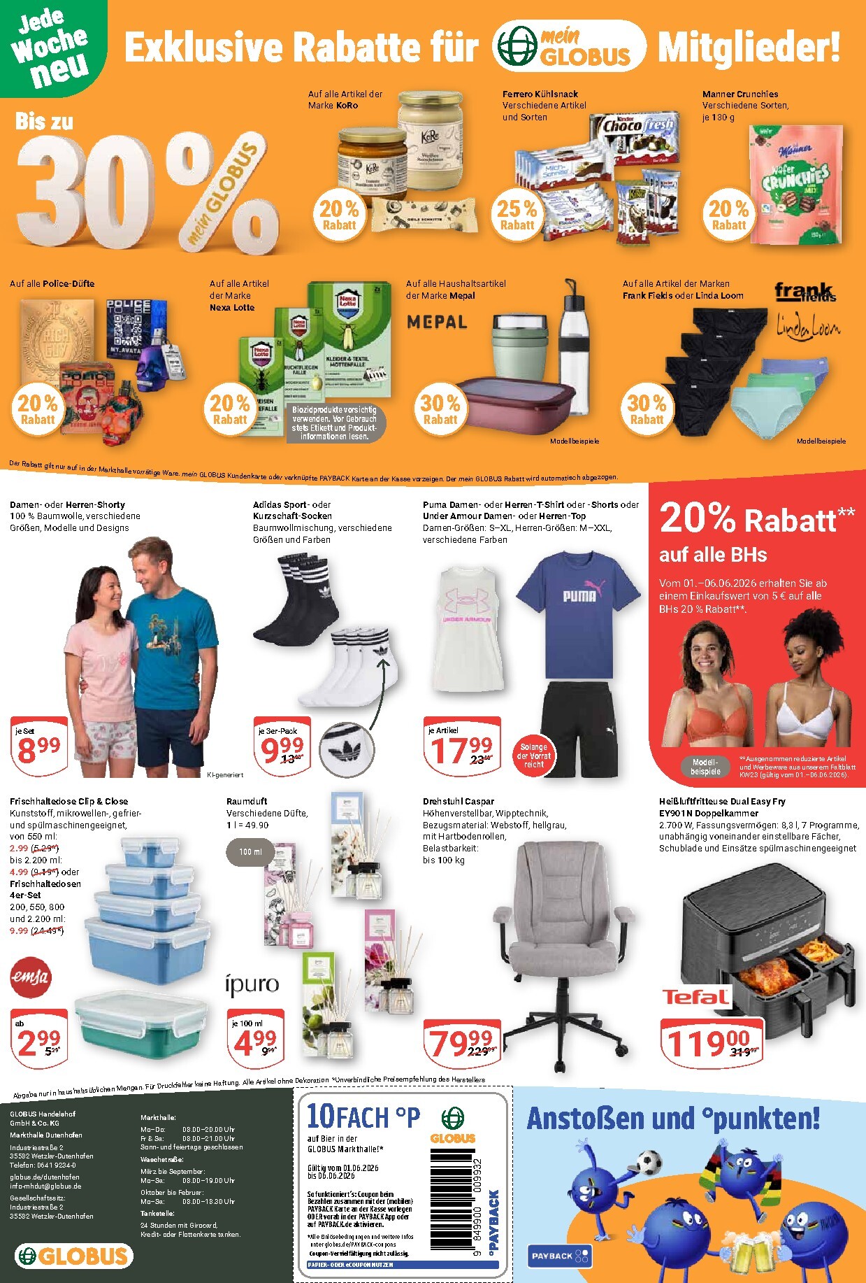 globus - Globus - Dutenhofen Prospekt nächste Woche – von Montag 01.06.2026 bis Samstag 06.06.2026 - page: 27