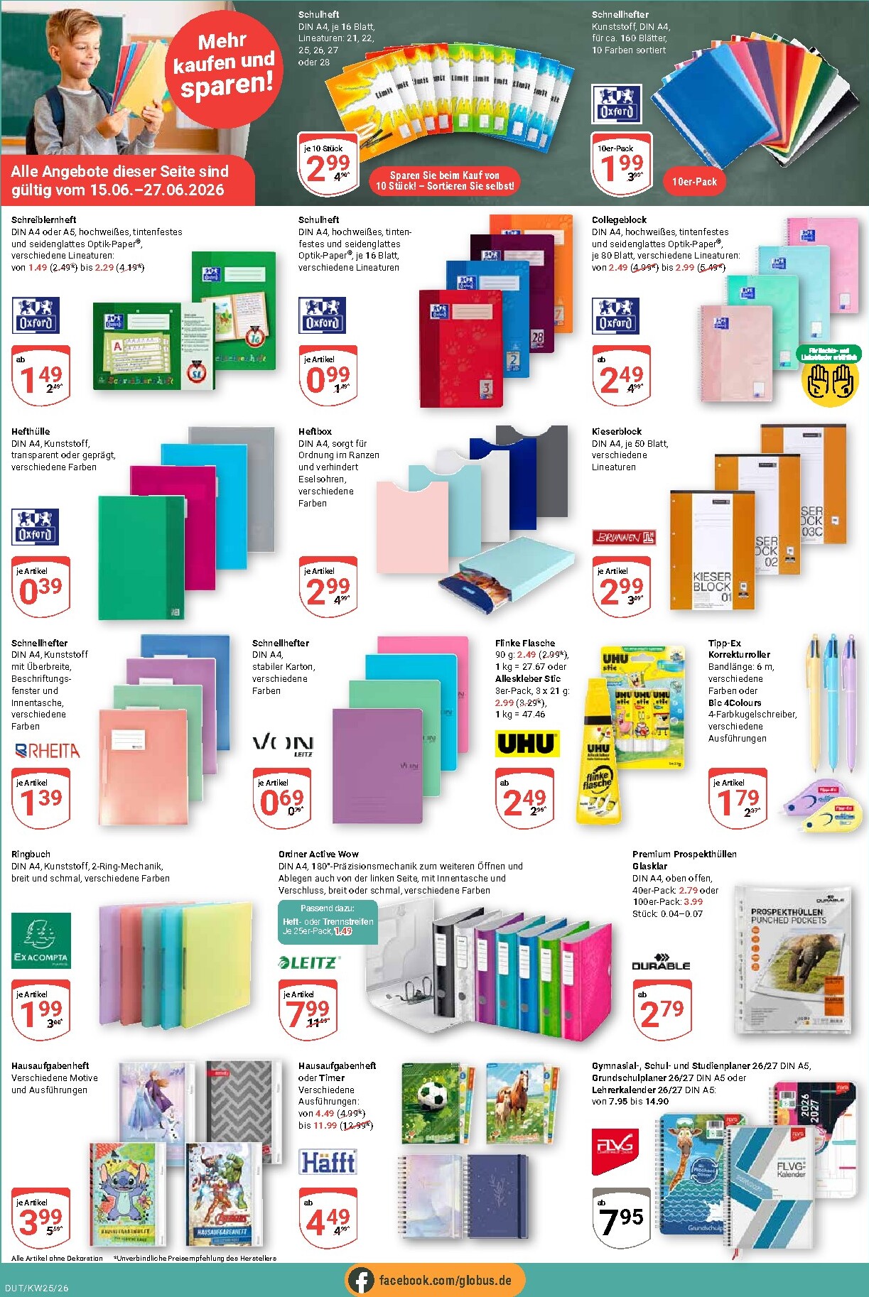 globus - Globus - Dutenhofen Prospekt nächste Woche – von Montag 15.06.2026 bis Samstag 20.06.2026 - page: 3