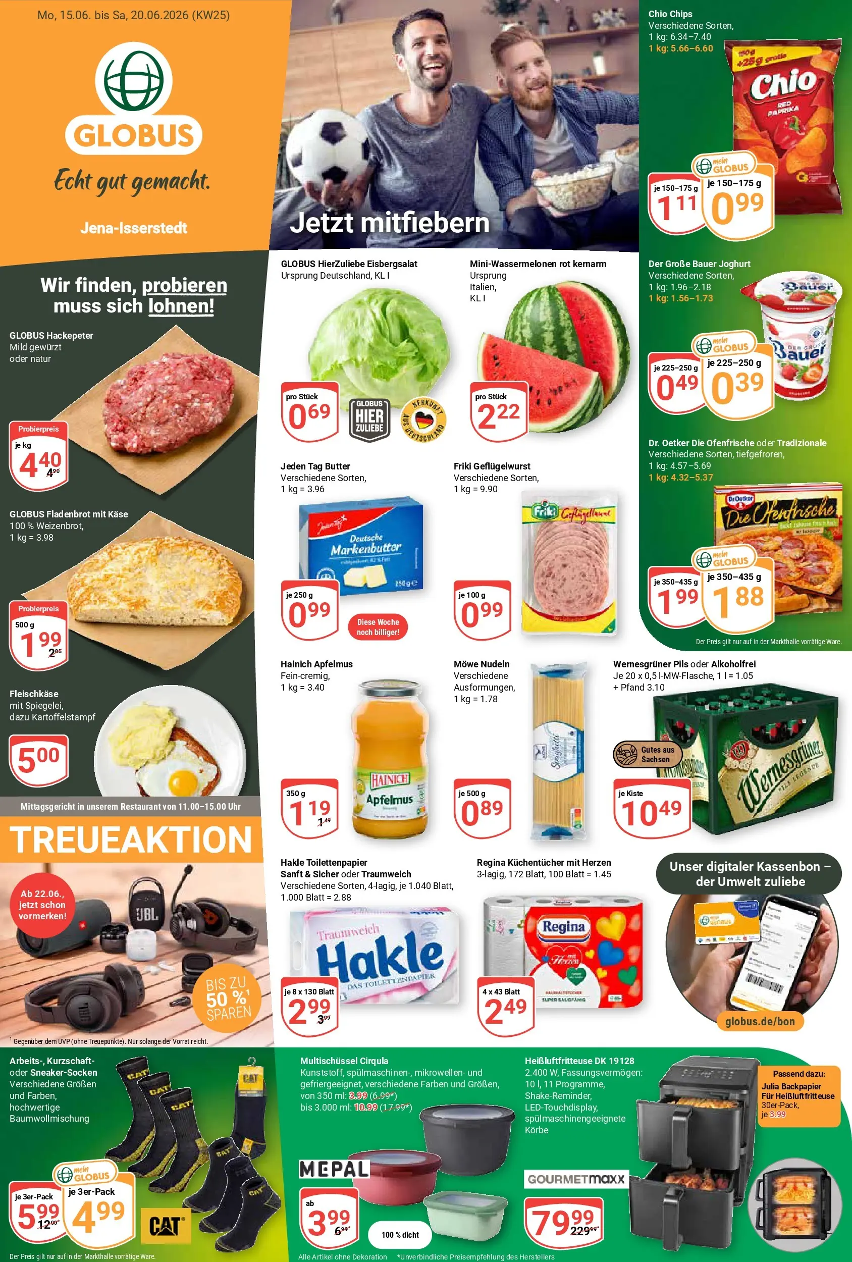 globus - Globus Prospekt nächste Woche – von Montag 15.06.2026 bis Samstag 20.06.2026