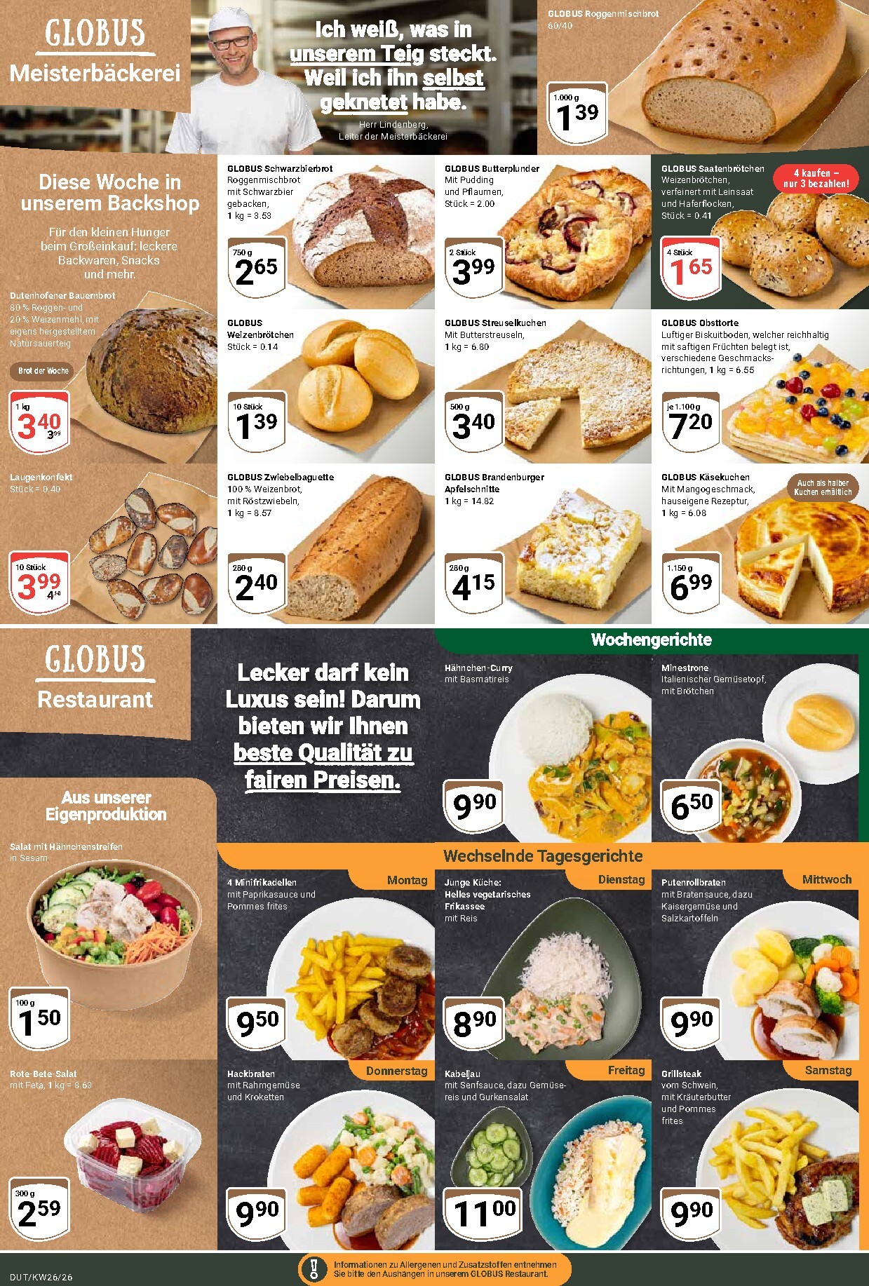 globus - Globus - Schulangebot Prospekt nächste Woche – von Montag 22.06.2026 bis Samstag 27.06.2026 - page: 11