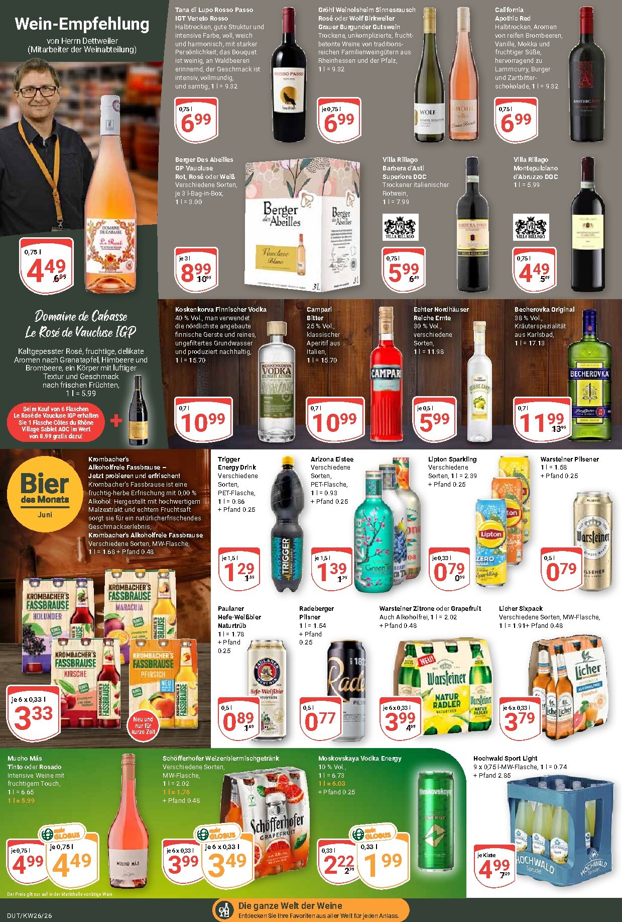 globus - Globus - Schulangebot Prospekt nächste Woche – von Montag 22.06.2026 bis Samstag 27.06.2026 - page: 18