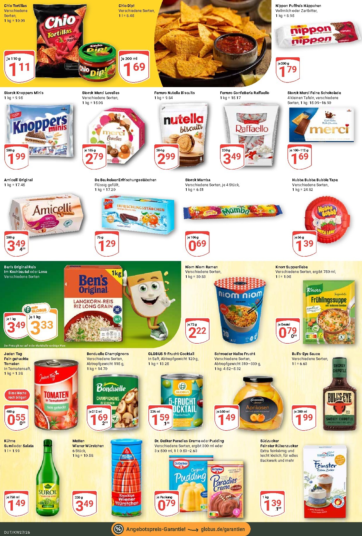 globus - Globus - Dutenhofen Prospekt nächste Woche – von Montag 29.06.2026 bis Samstag 04.07.2026 - page: 16