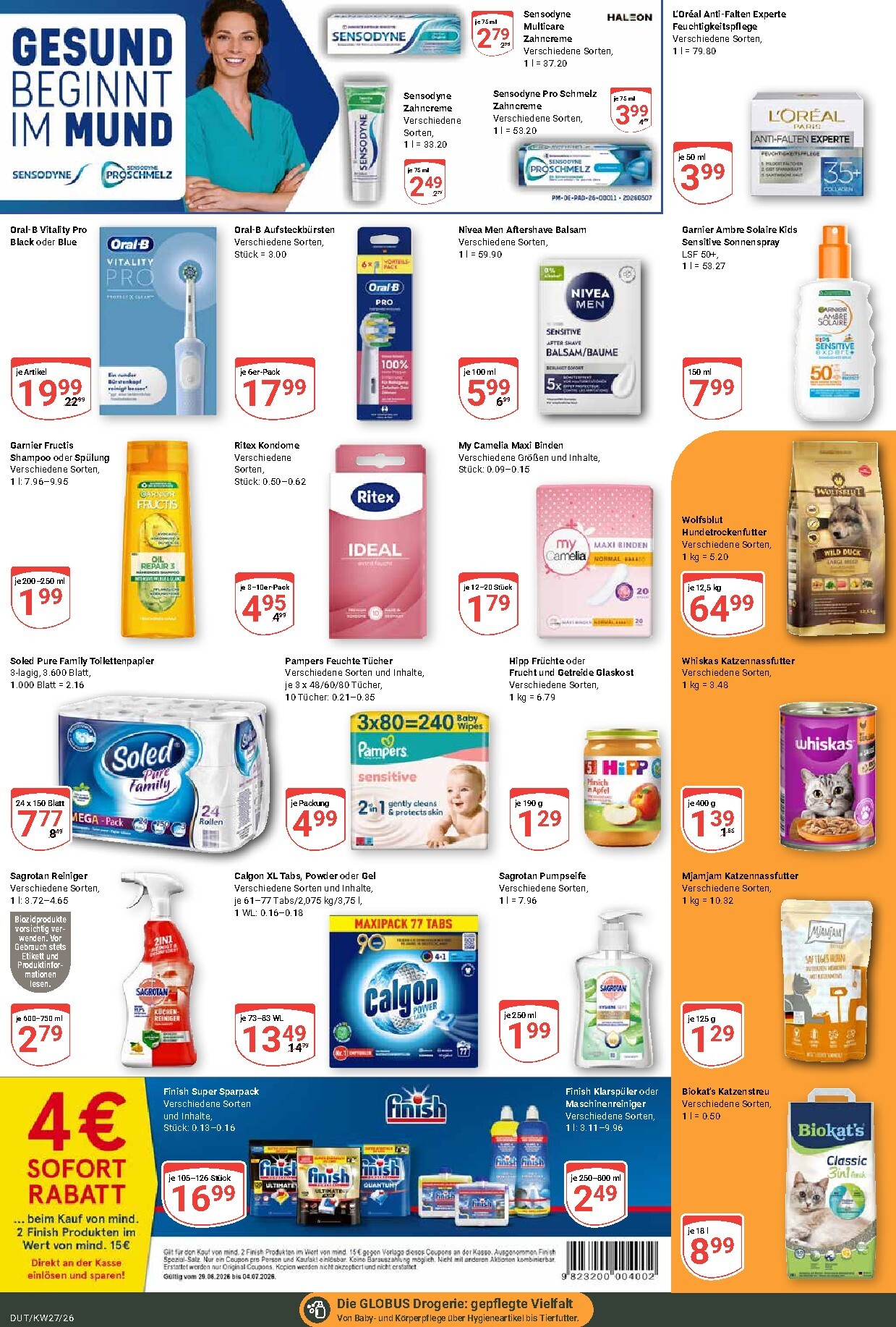 globus - Globus - Dutenhofen Prospekt nächste Woche – von Montag 29.06.2026 bis Samstag 04.07.2026 - page: 20