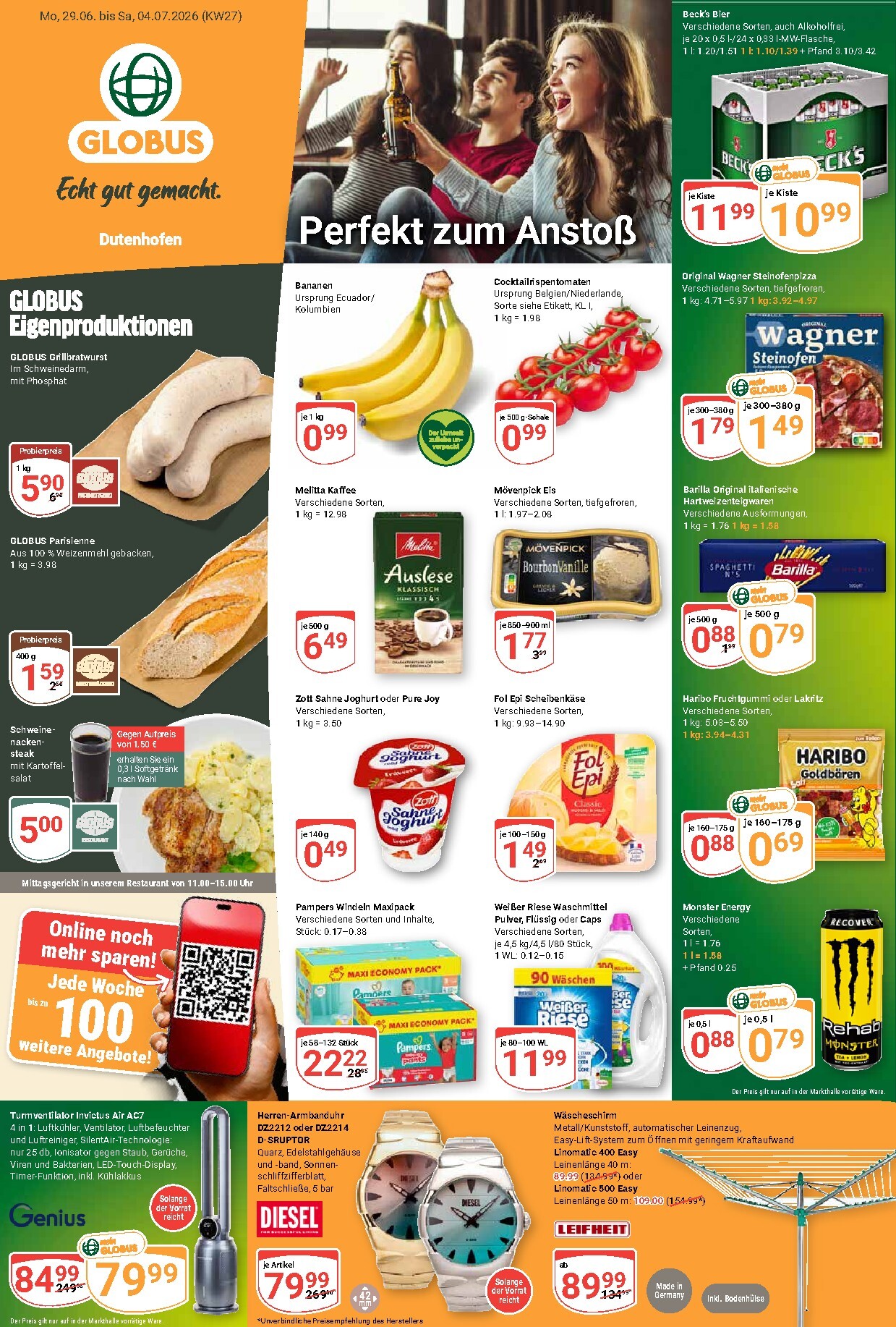 globus - Globus - Dutenhofen Prospekt nächste Woche – von Montag 29.06.2026 bis Samstag 04.07.2026 - page: 3