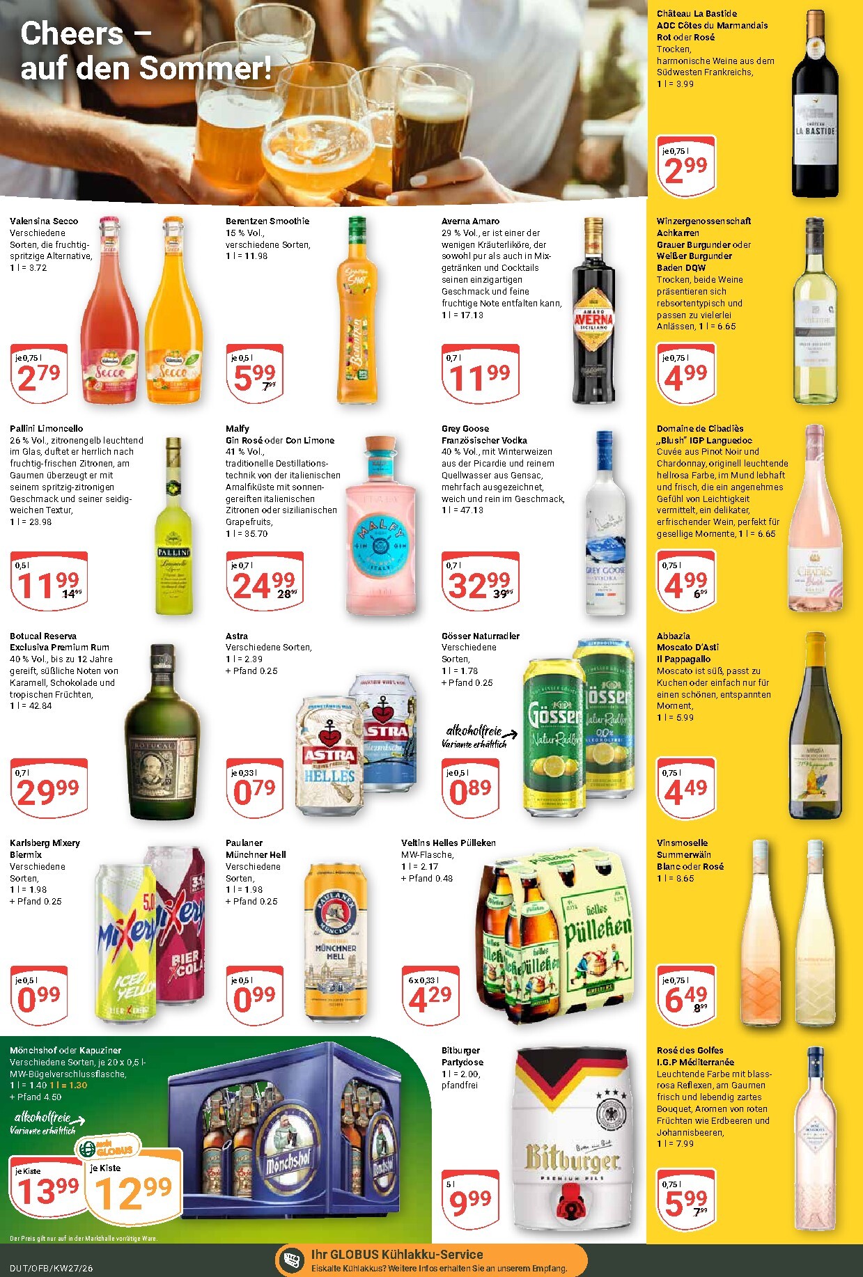 globus - Globus - Dutenhofen Prospekt nächste Woche – von Montag 29.06.2026 bis Samstag 04.07.2026 - page: 19