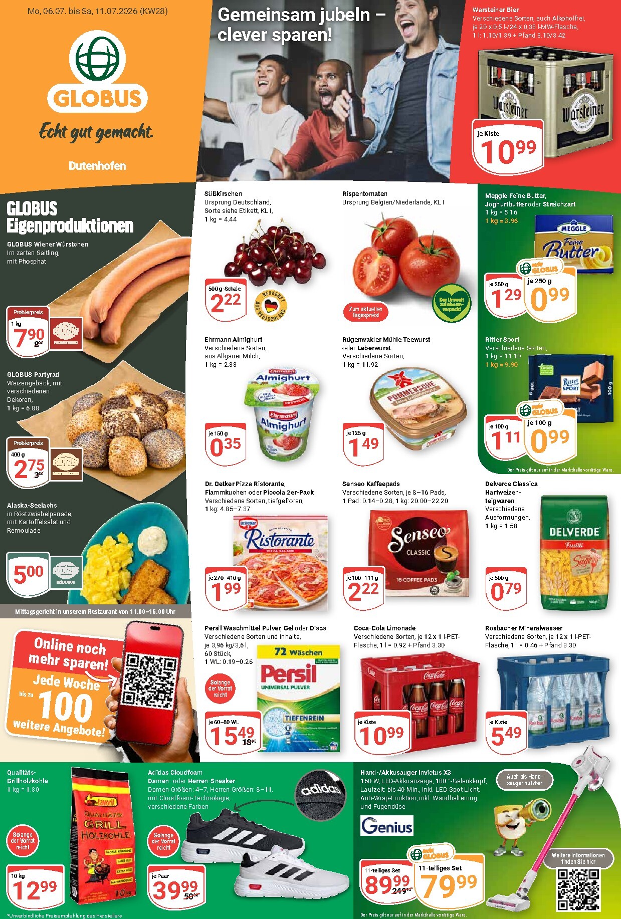 globus - Globus - Dutenhofen Prospekt nächste Woche – von Montag 06.07.2026 bis Samstag 11.07.2026