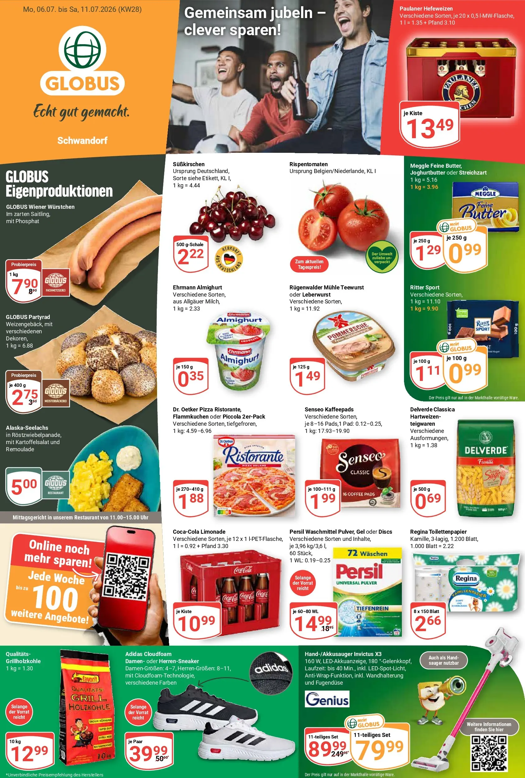 globus - Globus Prospekt nächste Woche – von Montag 06.07.2026 bis Samstag 11.07.2026