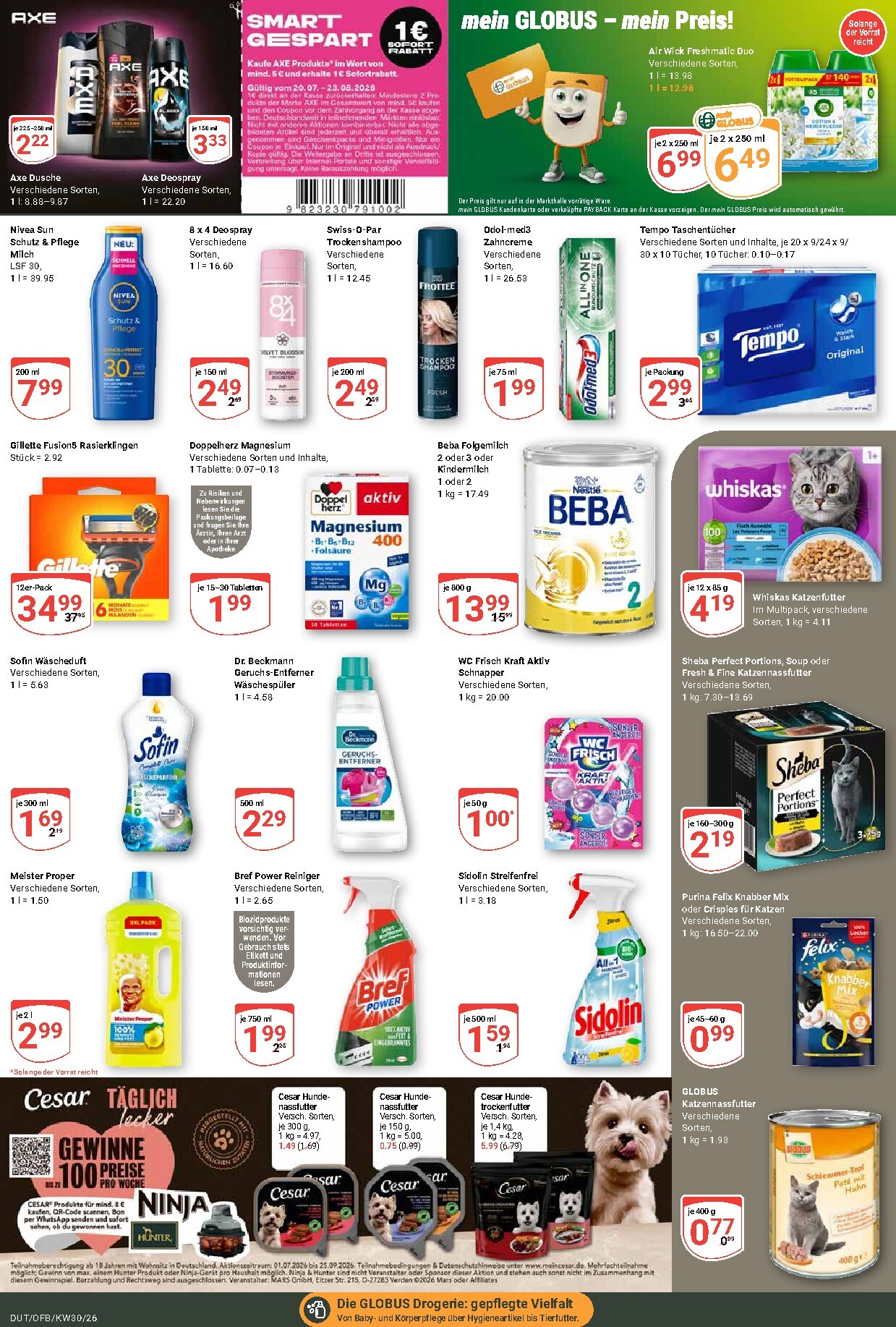 globus - Globus - Unser kommendes Prospekt Prospekt nächste Woche – von Montag 20.07.2026 bis Samstag 25.07.2026 - page: 14