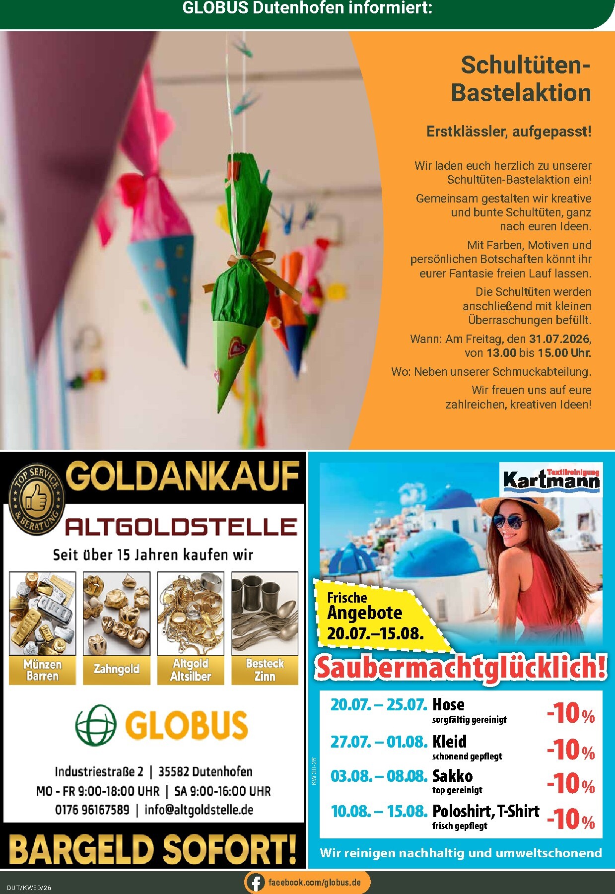 globus - Globus - Unser kommendes Prospekt Prospekt nächste Woche – von Montag 20.07.2026 bis Samstag 25.07.2026 - page: 24