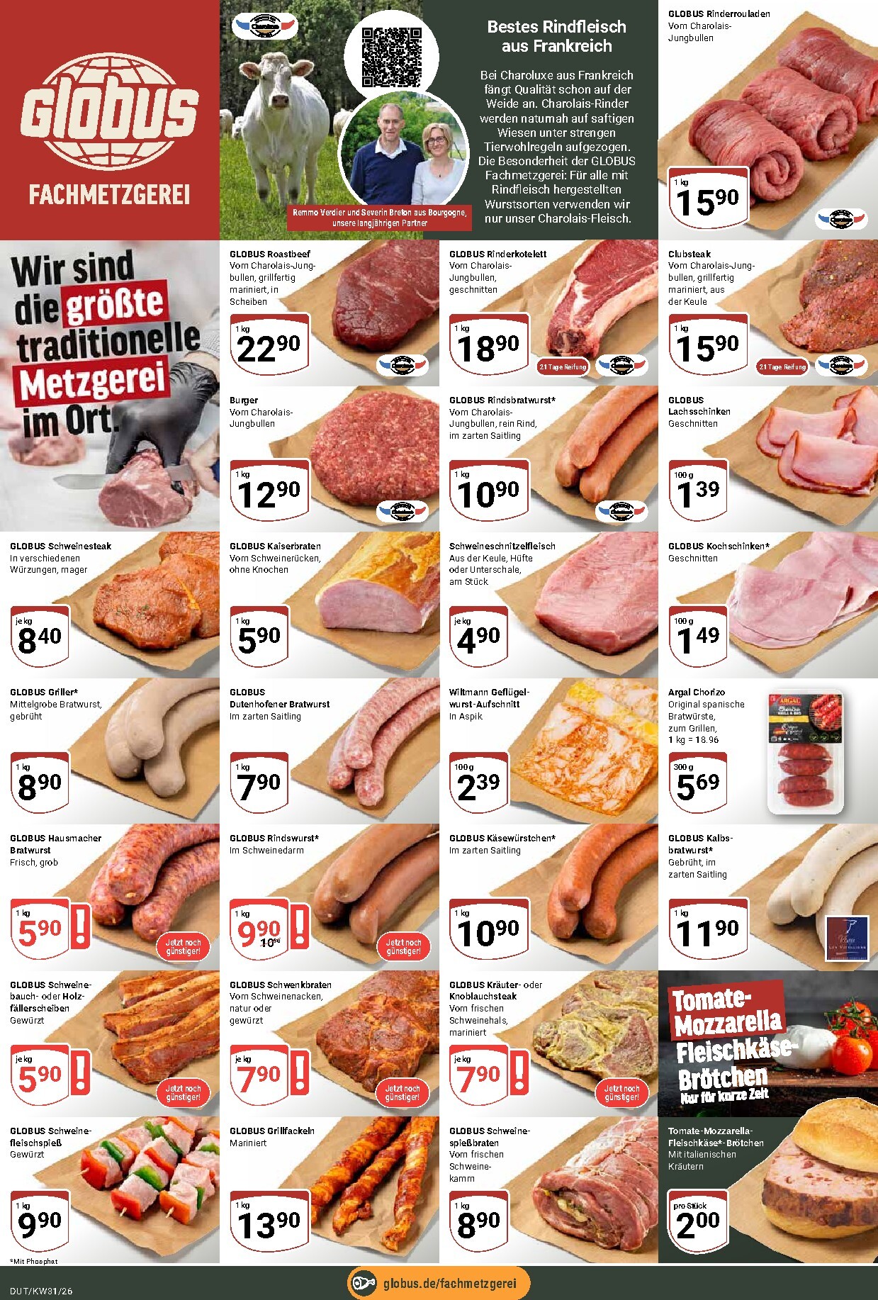 globus - Globus - Dutenhofen Prospekt nächste Woche – von Montag 27.07.2026 bis Samstag 01.08.2026 - page: 8