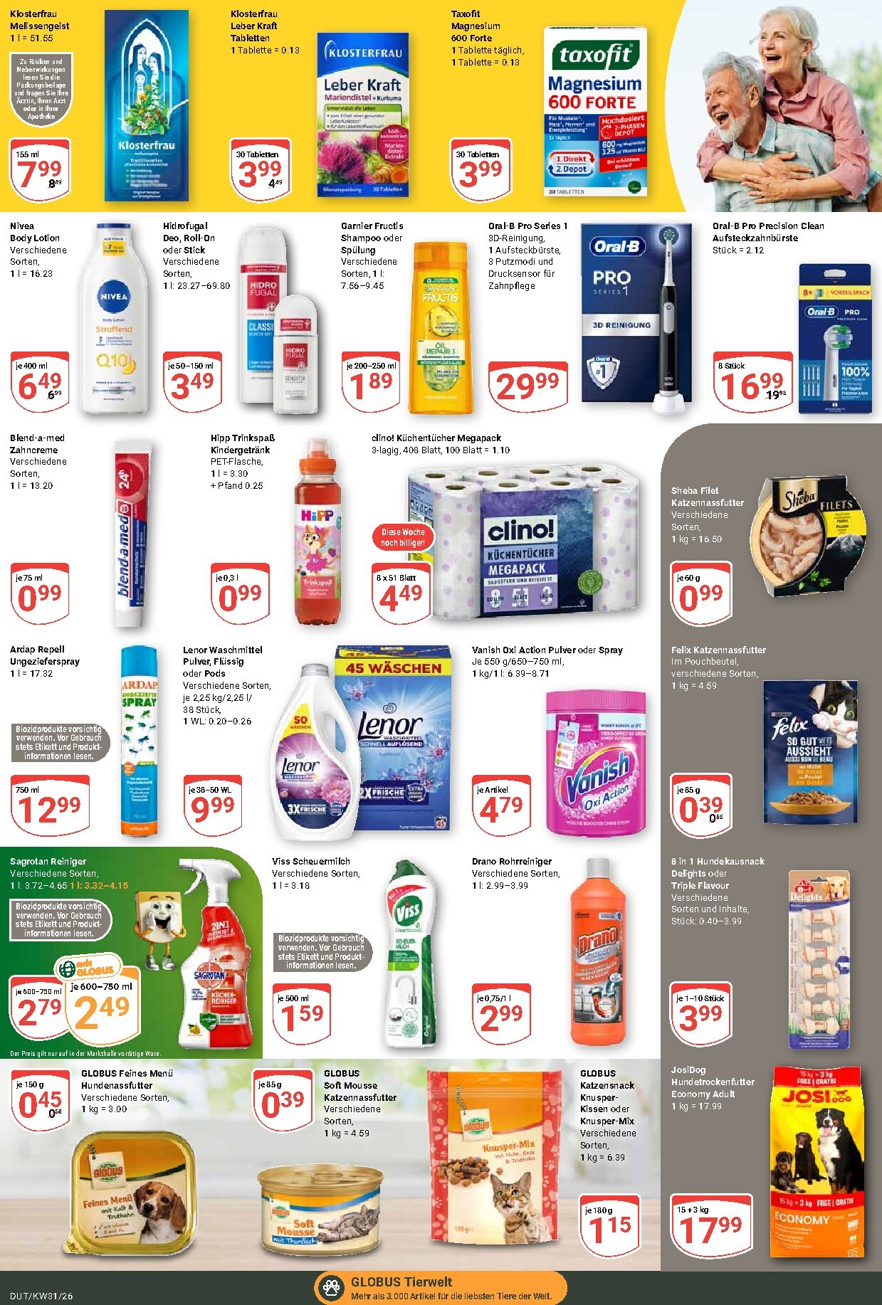 globus - Globus - Dutenhofen Prospekt nächste Woche – von Montag 27.07.2026 bis Samstag 01.08.2026 - page: 17