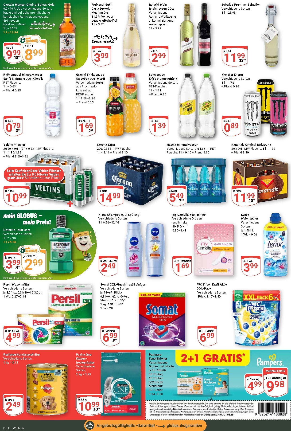 globus - Globus - Dutenhofen Prospekt nächste Woche – von Montag 27.07.2026 bis Samstag 01.08.2026 - page: 5