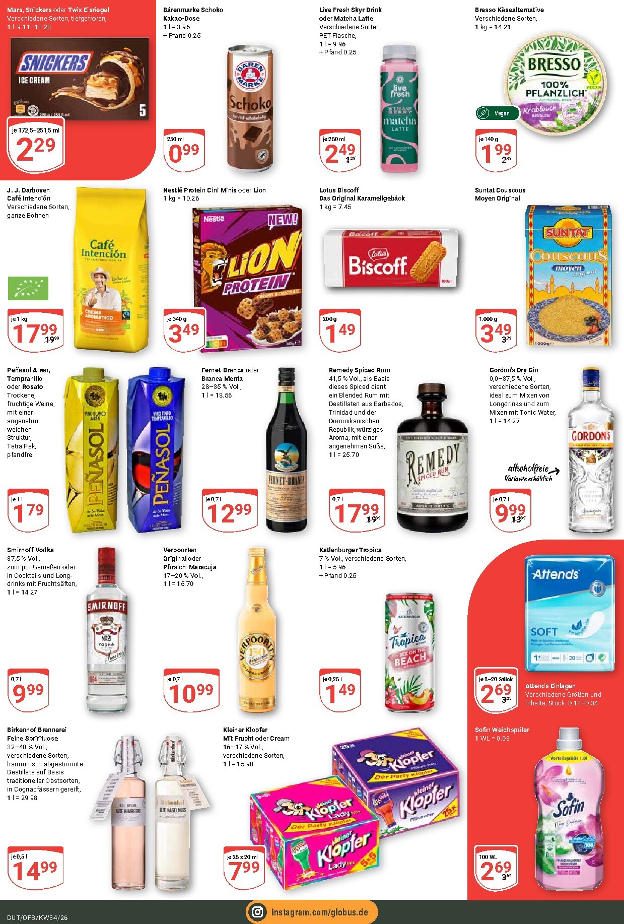 globus - Globus - Dutenhofen Prospekt nächste Woche – von Montag 17.08.2026 bis Samstag 22.08.2026 - page: 3