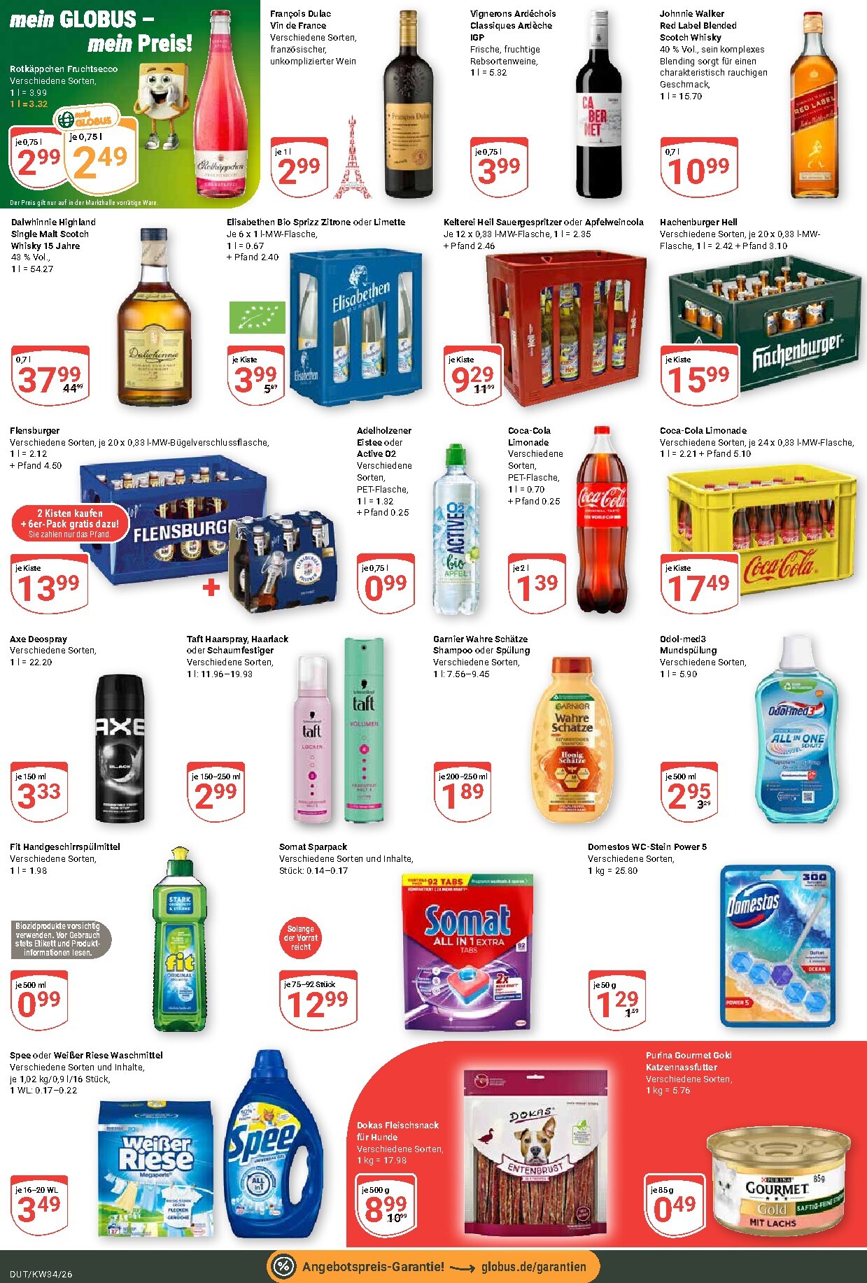 globus - Globus - Dutenhofen Prospekt nächste Woche – von Montag 17.08.2026 bis Samstag 22.08.2026 - page: 4