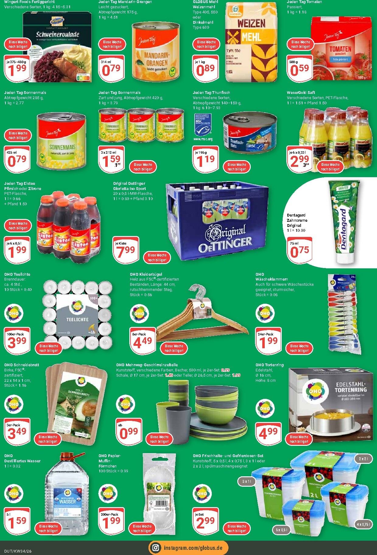 globus - Globus - Dutenhofen Prospekt nächste Woche – von Montag 17.08.2026 bis Samstag 22.08.2026 - page: 6