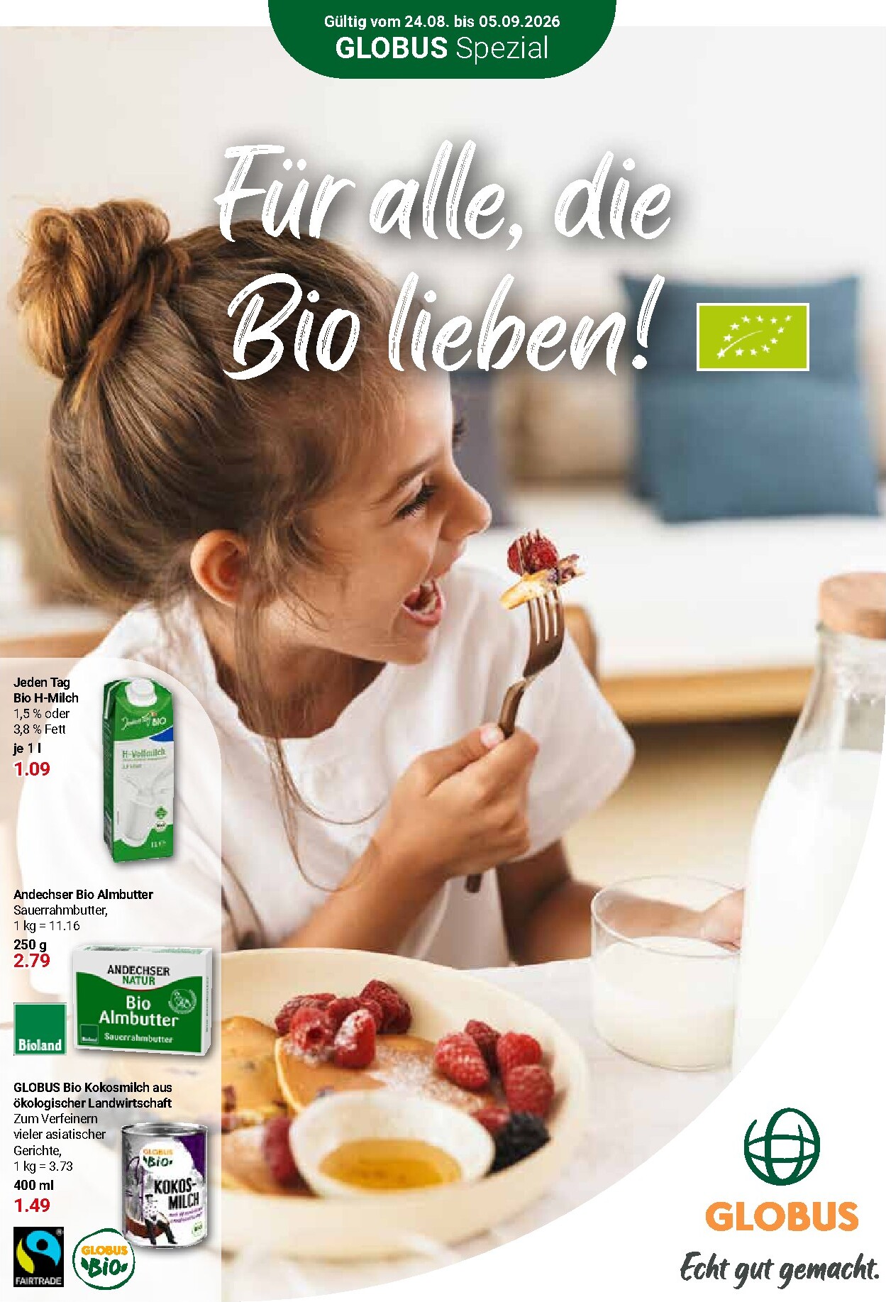 globus - Globus - Spezial Prospekt nächste Woche – von Montag 24.08.2026 bis Samstag 05.09.2026