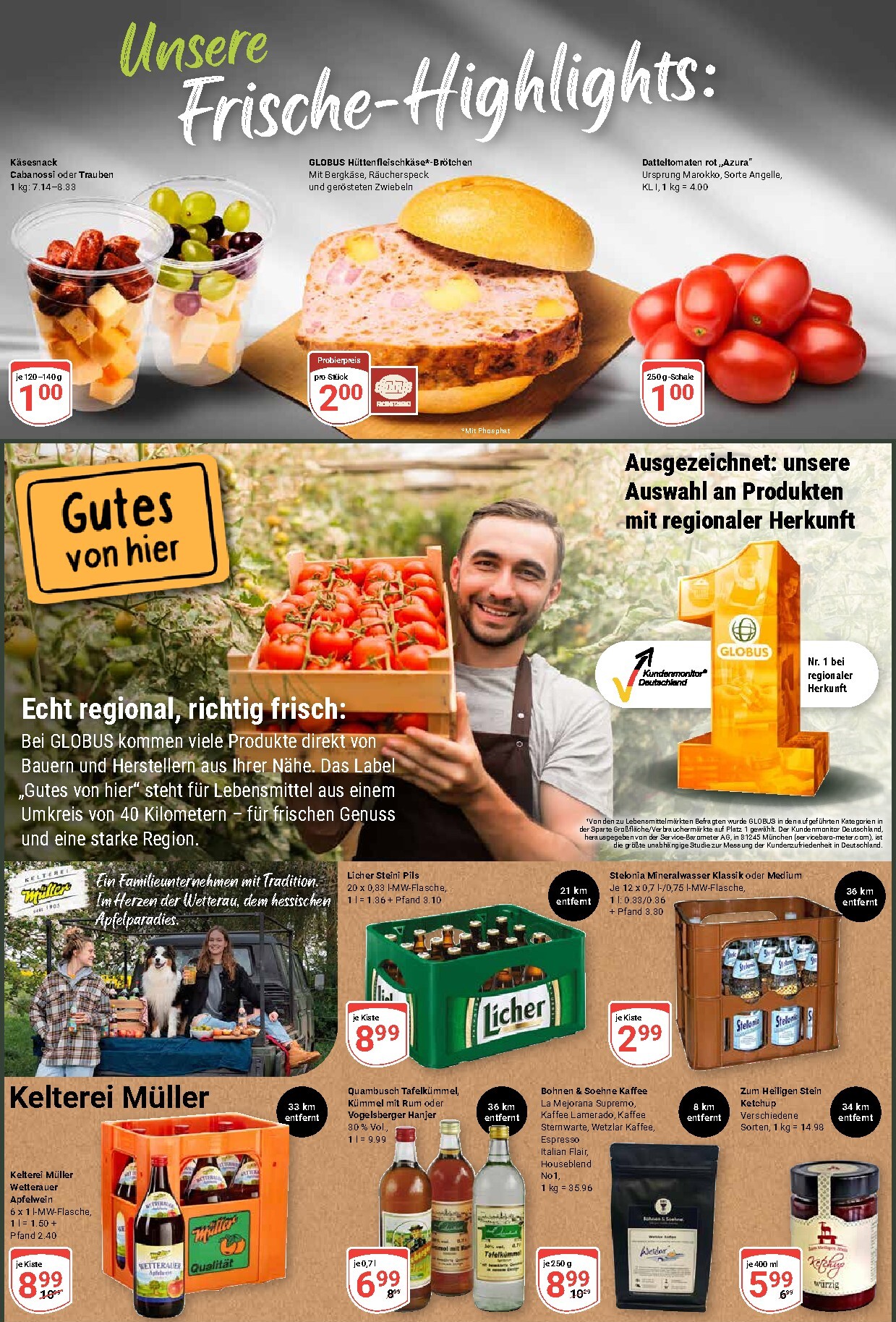 globus - Globus - Dutenhofen Prospekt nächste Woche – von Montag 24.08.2026 bis Samstag 29.08.2026 - page: 2