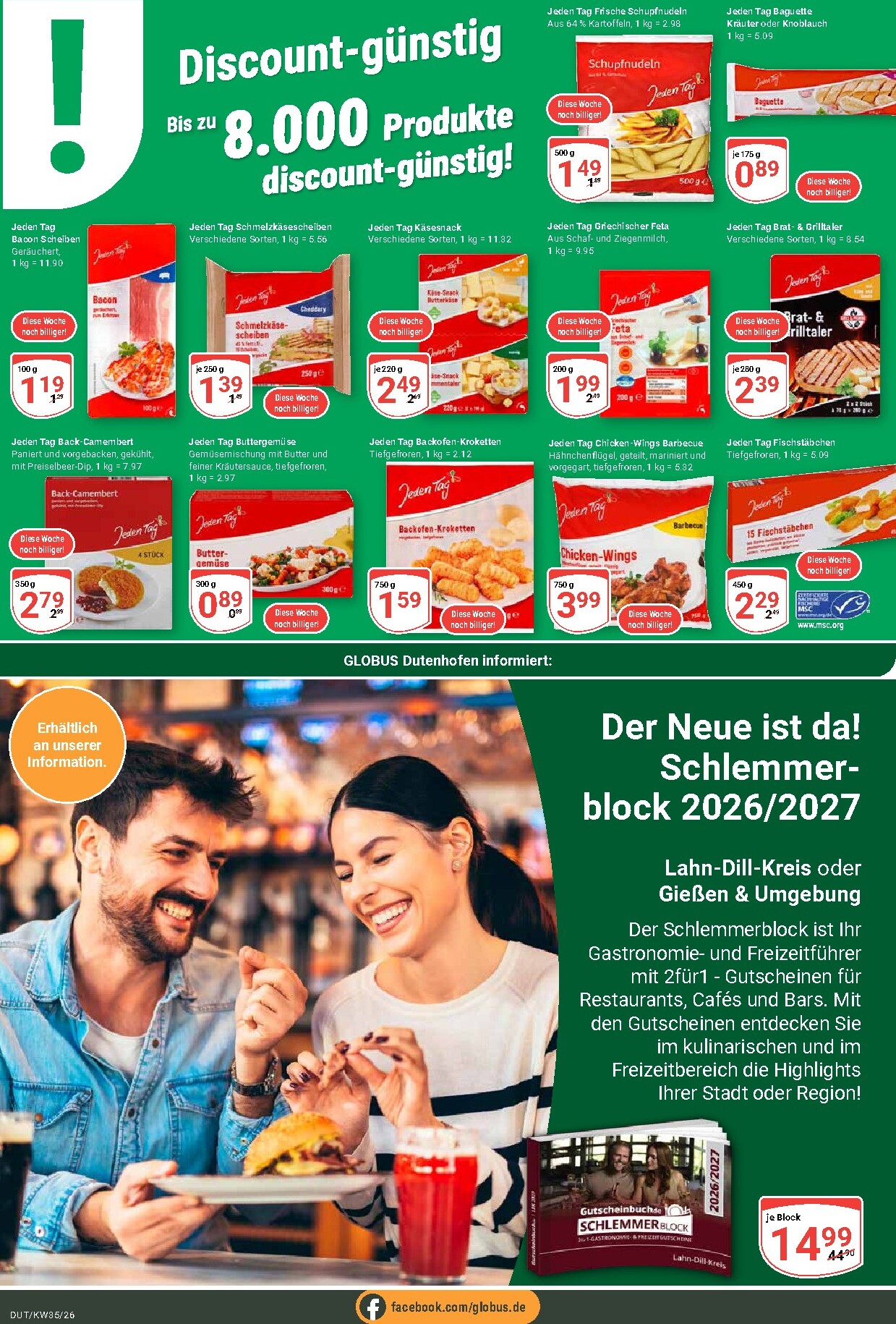 globus - Globus - Dutenhofen Prospekt nächste Woche – von Montag 24.08.2026 bis Samstag 29.08.2026 - page: 16