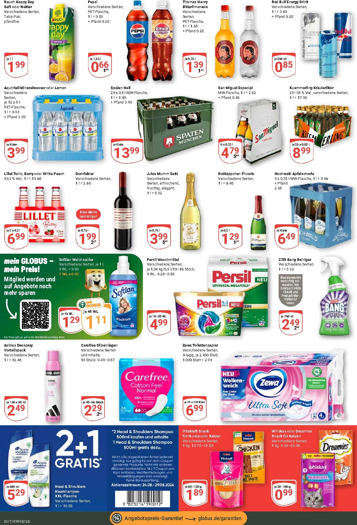 globus - Globus - Dutenhofen Prospekt nächste Woche – von Montag 24.08.2026 bis Samstag 29.08.2026 - page: 7