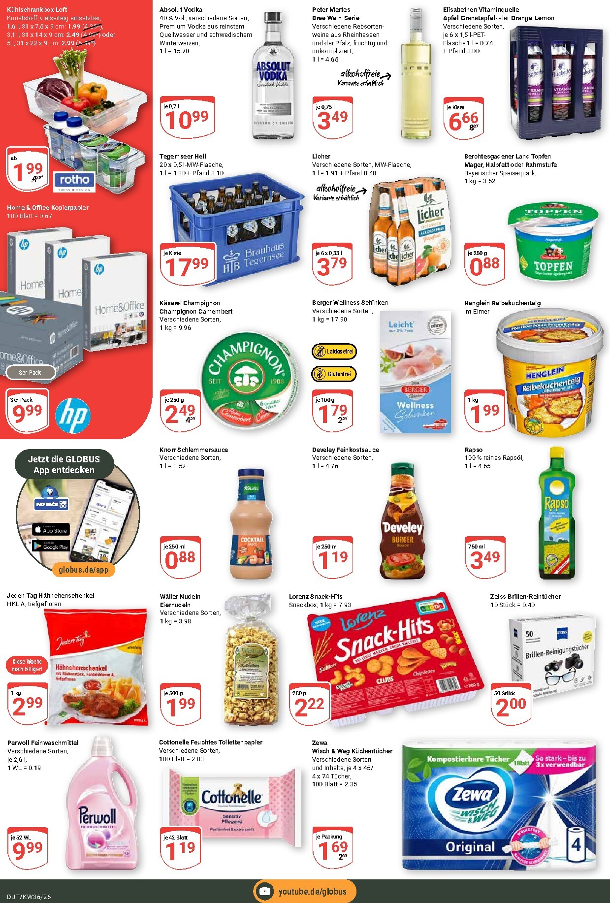 globus - Globus - Dutenhofen Prospekt nächste Woche – von Montag 31.08.2026 bis Samstag 05.09.2026 - page: 7